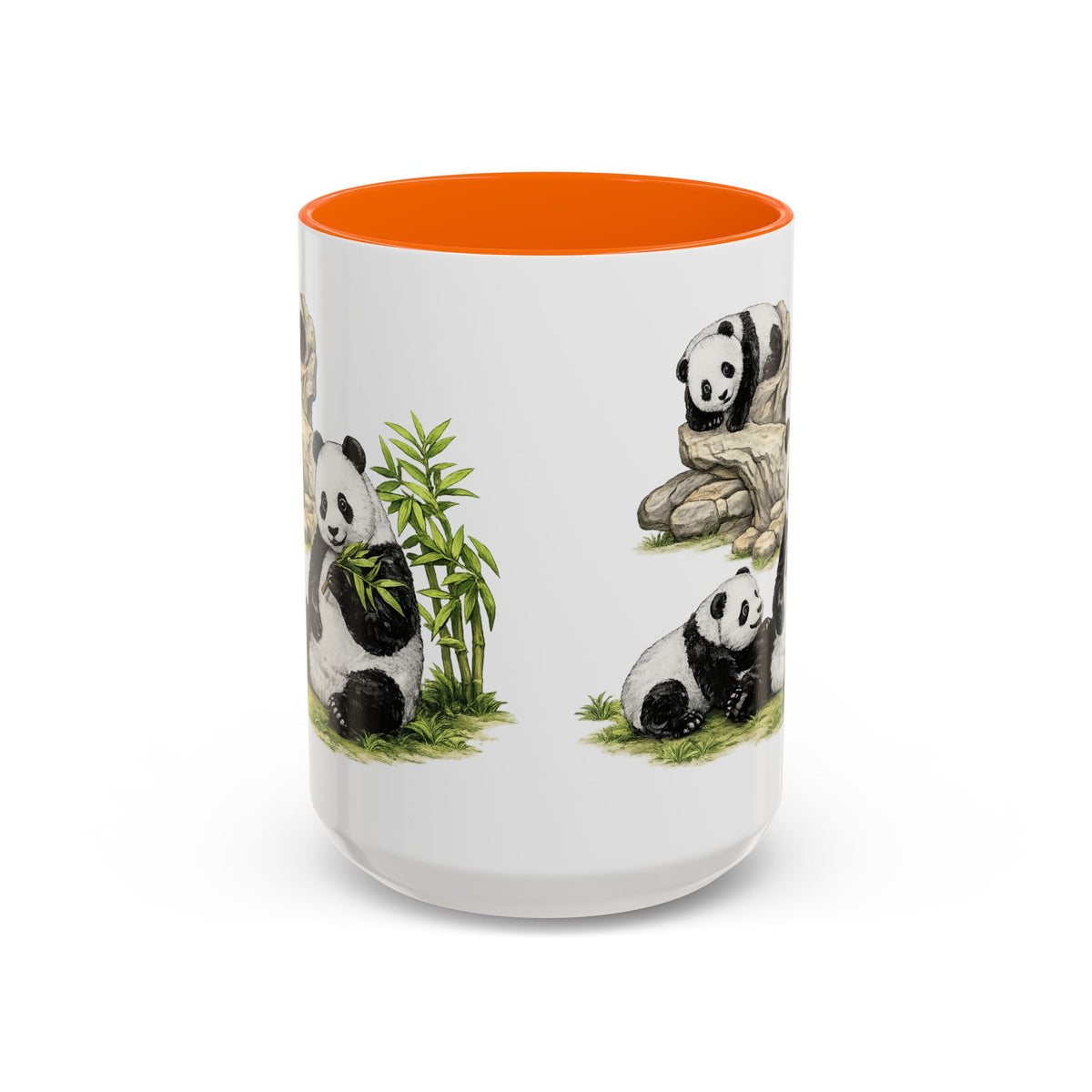 Sculpted Profile Accent Coffee Mug — Classical Bust Design (11/15 oz)