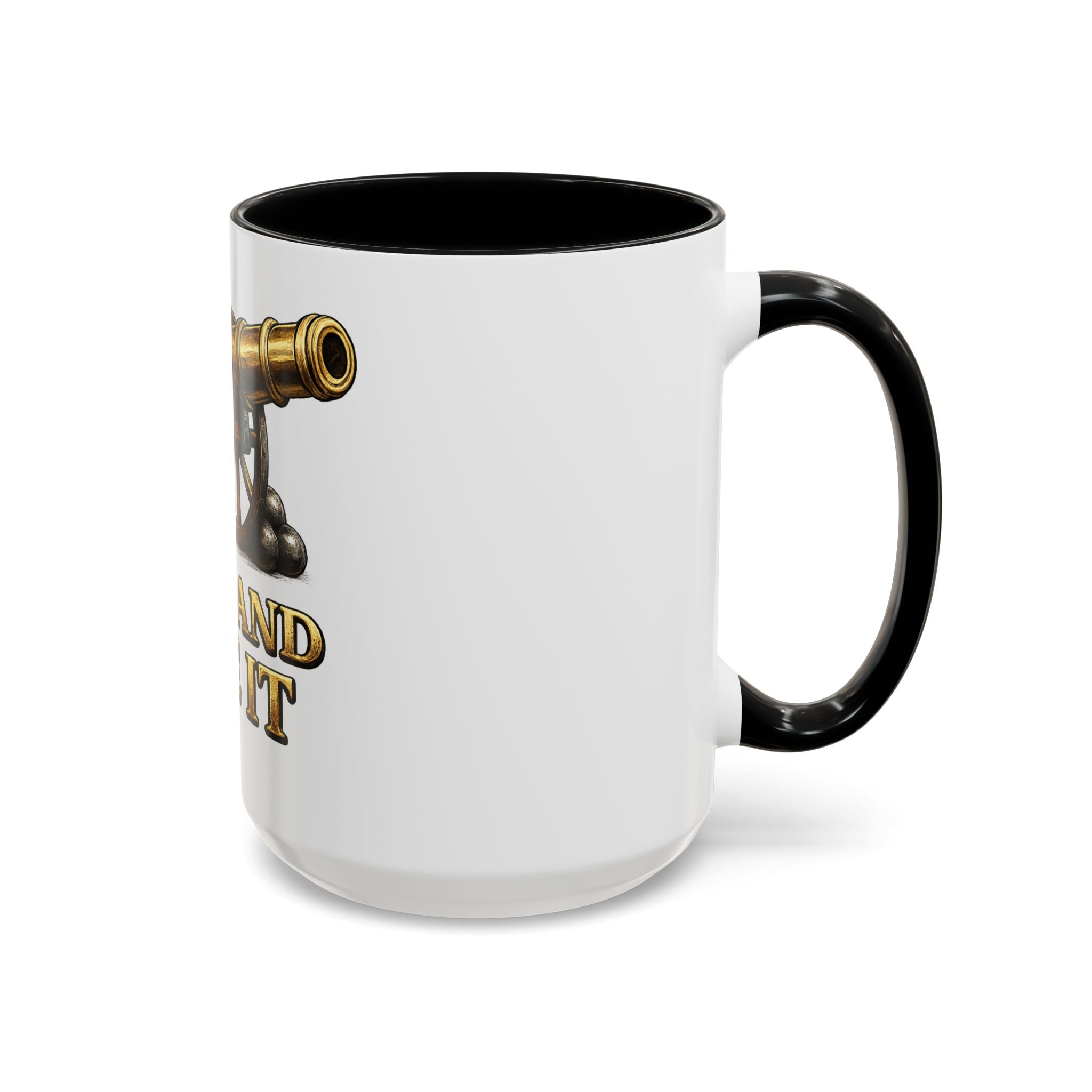 Come and Take It Coffee Mug - Cannon Graphic Patriotic Tea Cup