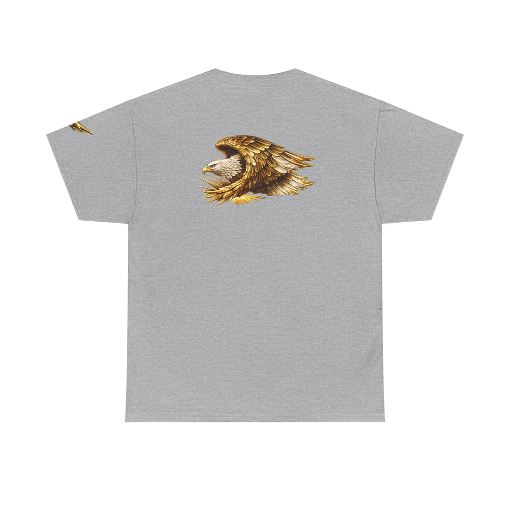 Eagle Illustration Tee — Vintage Golden Bald Eagle Graphic T-Shirt