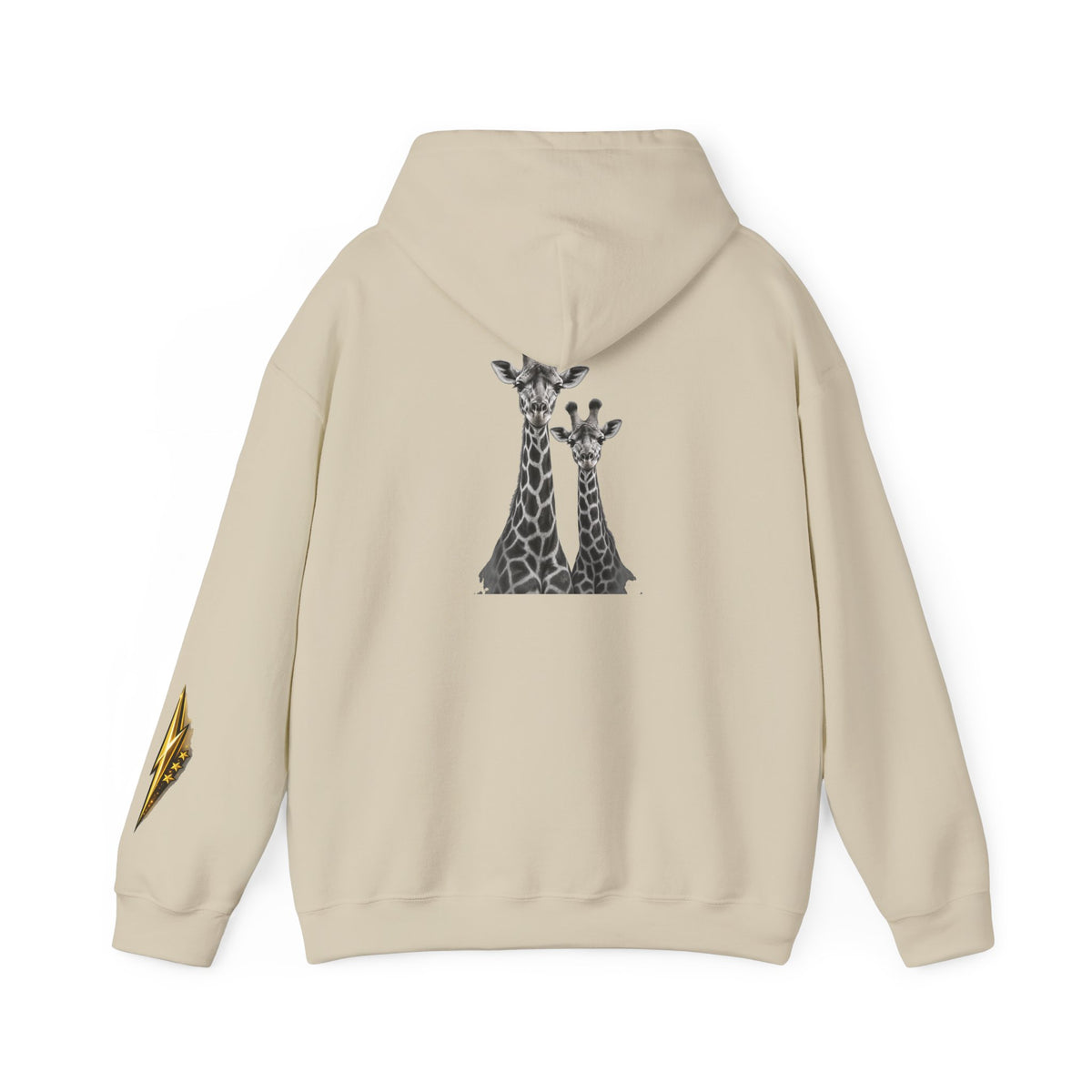 Giraffe Mom & Baby Hoodie — Cute Safari Animal Sweatshirt