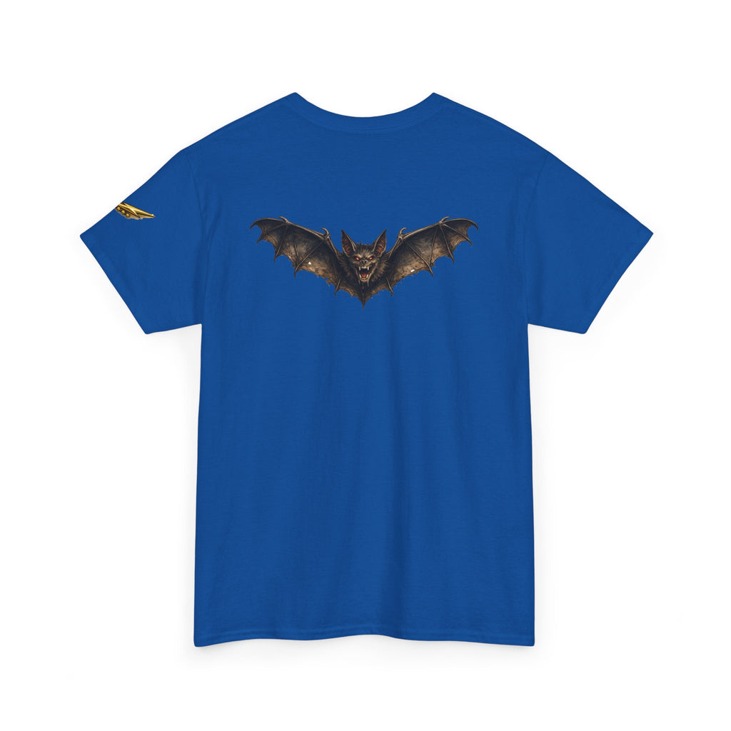 Bat Graphic Tee — Gothic Bat Back Print T-Shirt