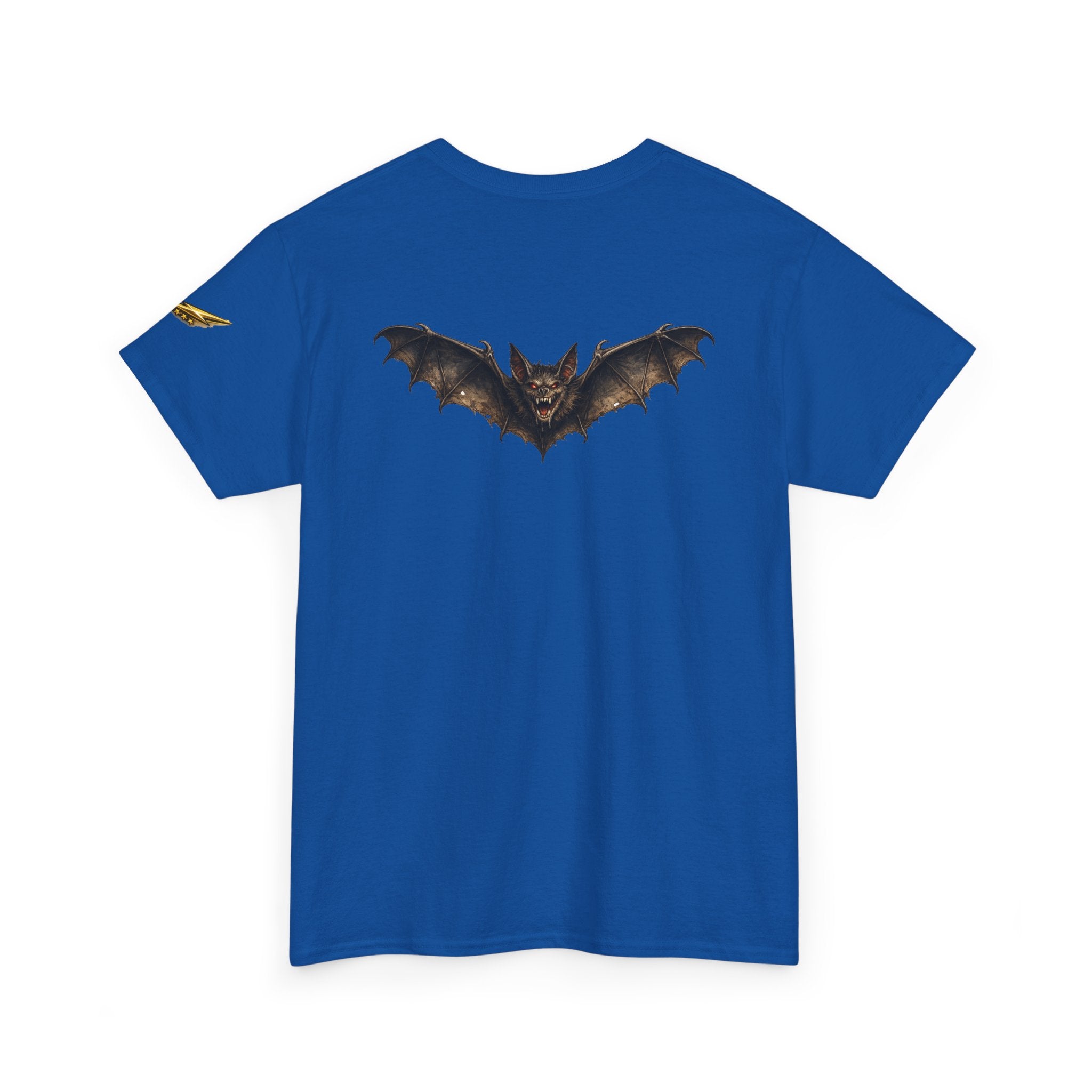 Bat Graphic Tee — Gothic Bat Back Print T-Shirt
