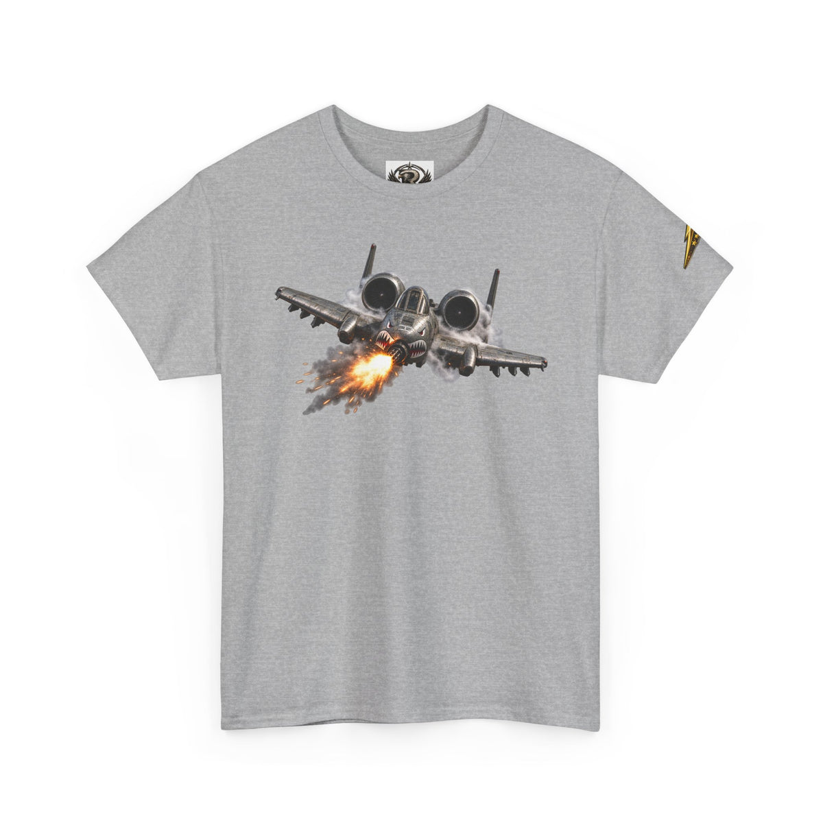 A-10 Warthog Jet Fighter Tee — Military Aircraft Graphic T-Shirt