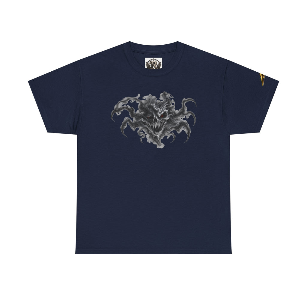 Horror Ink Creature T‑Shirt — Dark Octopus Chest Graphic Tee