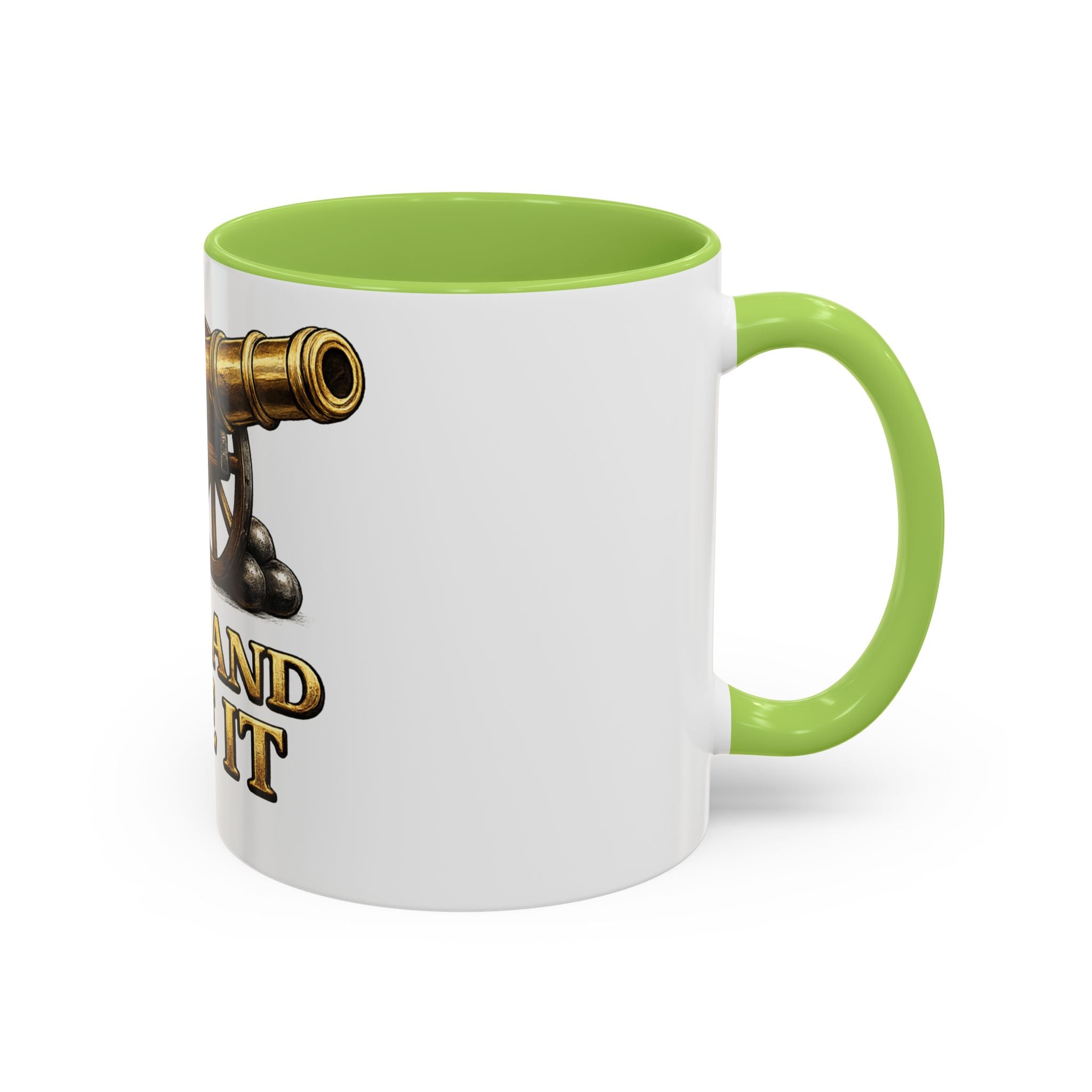 Come and Take It Coffee Mug - Cannon Graphic Patriotic Tea Cup