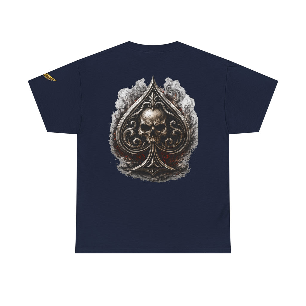 Skull Ace Tee — Gothic Spade Graphic T-Shirt