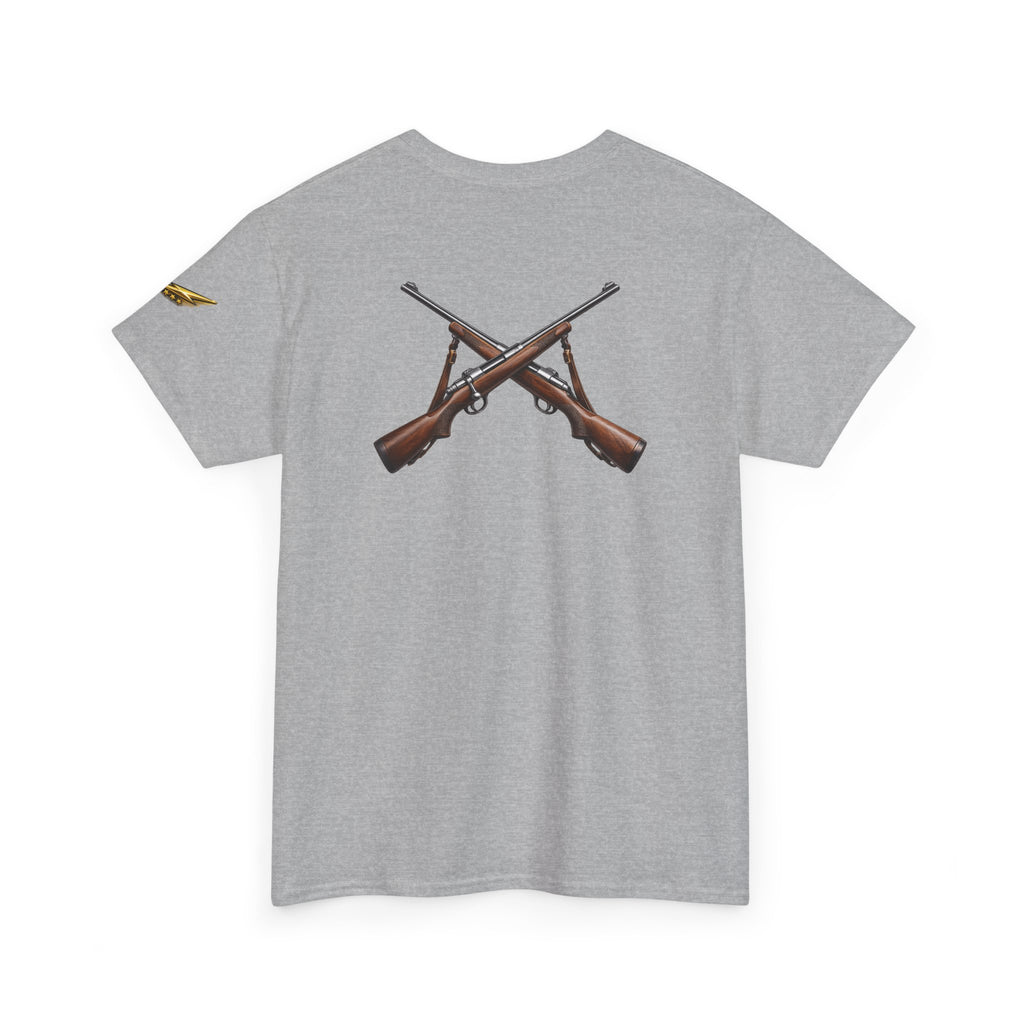 Crossed Rifles T-Shirt – Vintage Hunting Rifle Graphic Tee