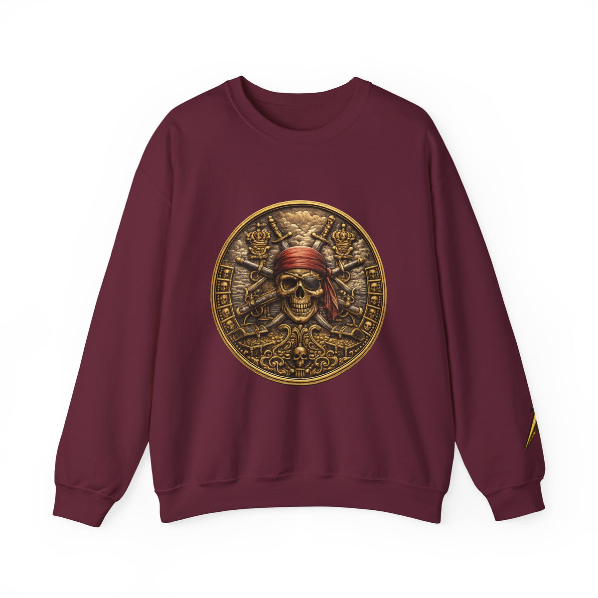 Pirate Skull Coin Crewneck Sweatshirt