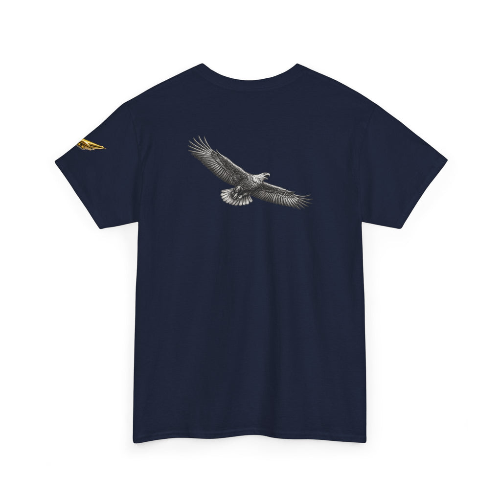 Liberty Eagle T-Shirt — Vintage Liberty Head & Soaring Eagle Graphic Tee