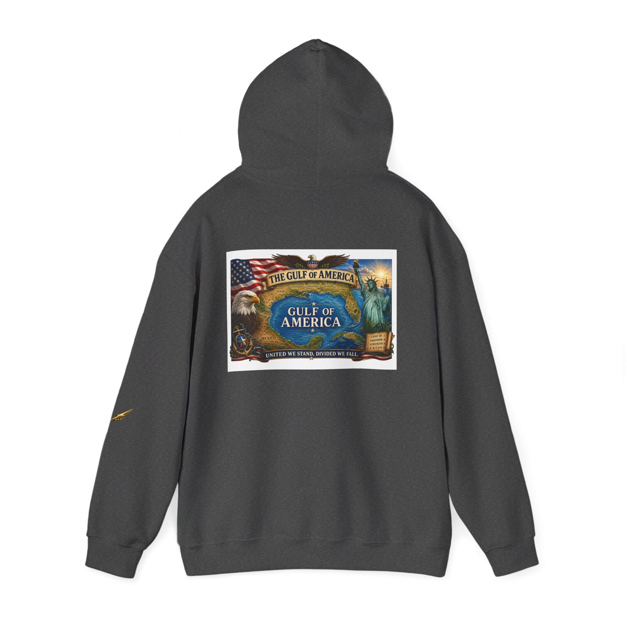 Patriotic Eagle Hoodie – FAFO Flag Design Pullover