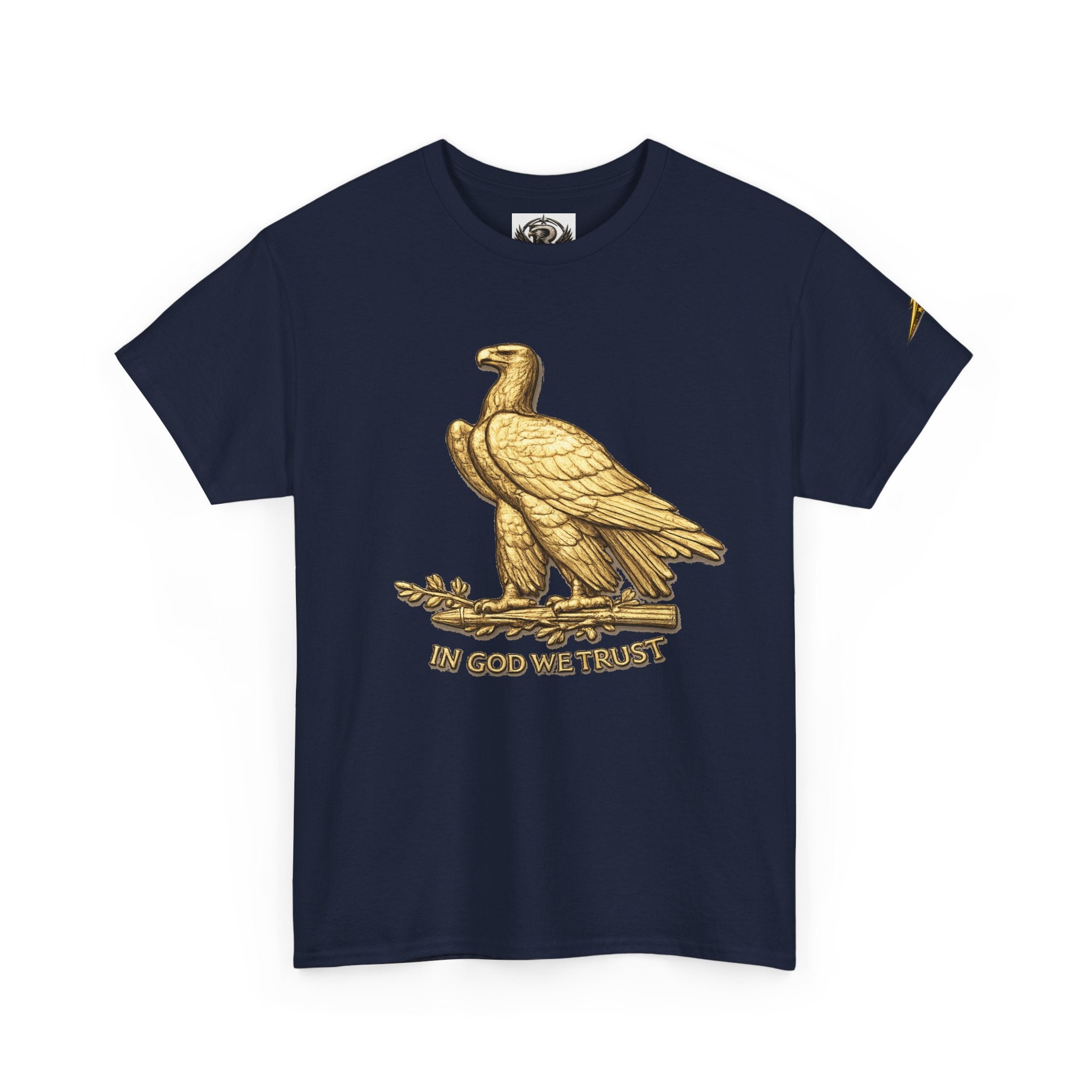 Gold Eagle 'In God We Trust' T‑Shirt