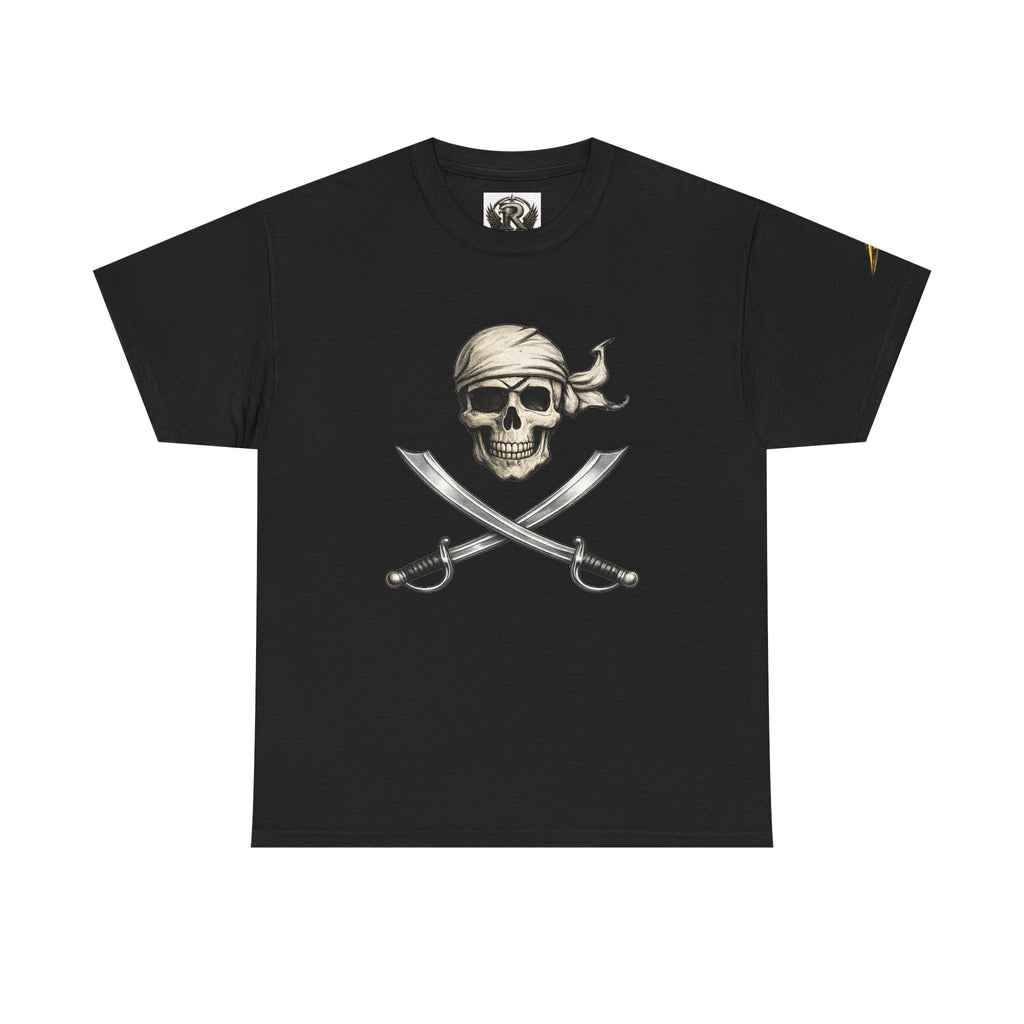 Pirate Skull & Crossed Sabers T‑Shirt