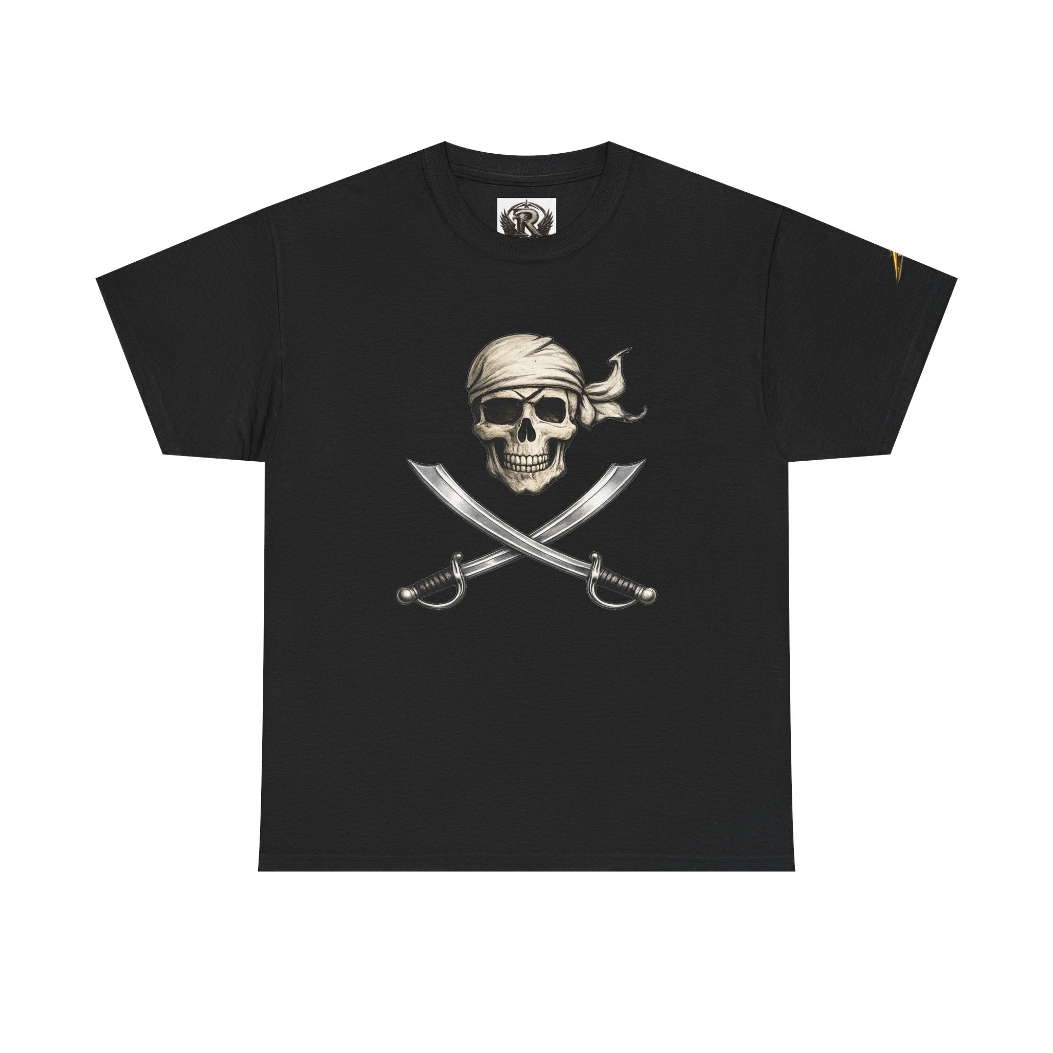 Pirate Skull & Crossed Sabers T‑Shirt