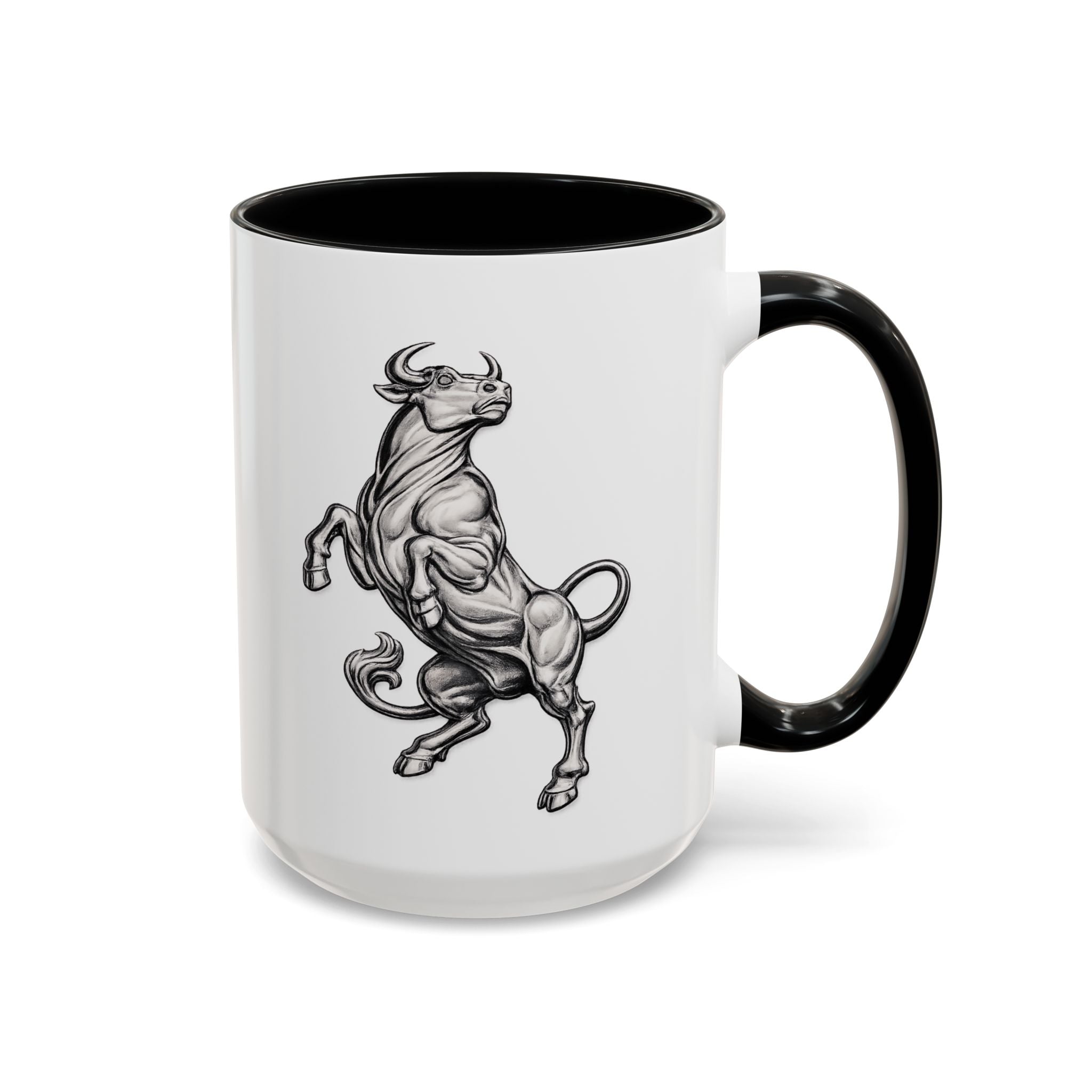 Taurus Bull Coffee Mug — Zodiac Astrology Accent Mug (11/15oz)