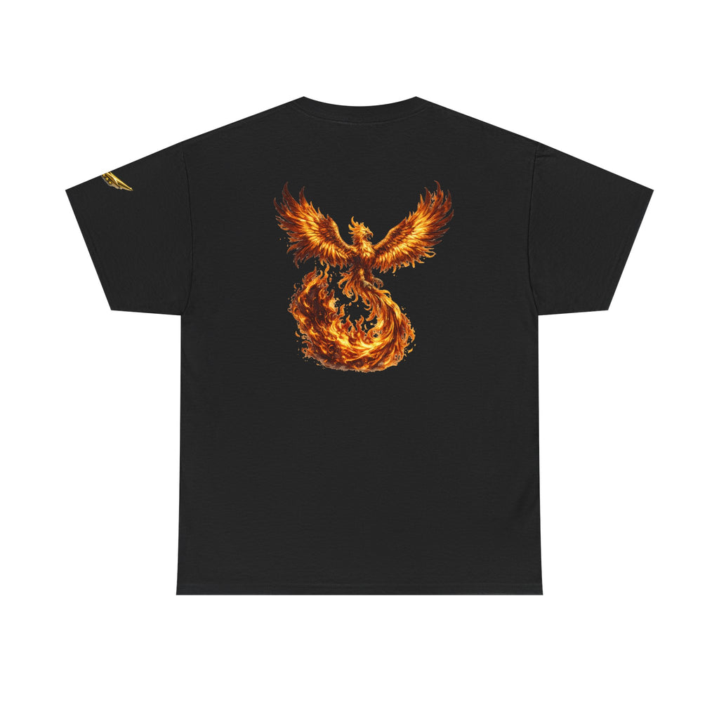 Phoenix Flame T-Shirt — Fiery Mythical Bird Graphic Tee