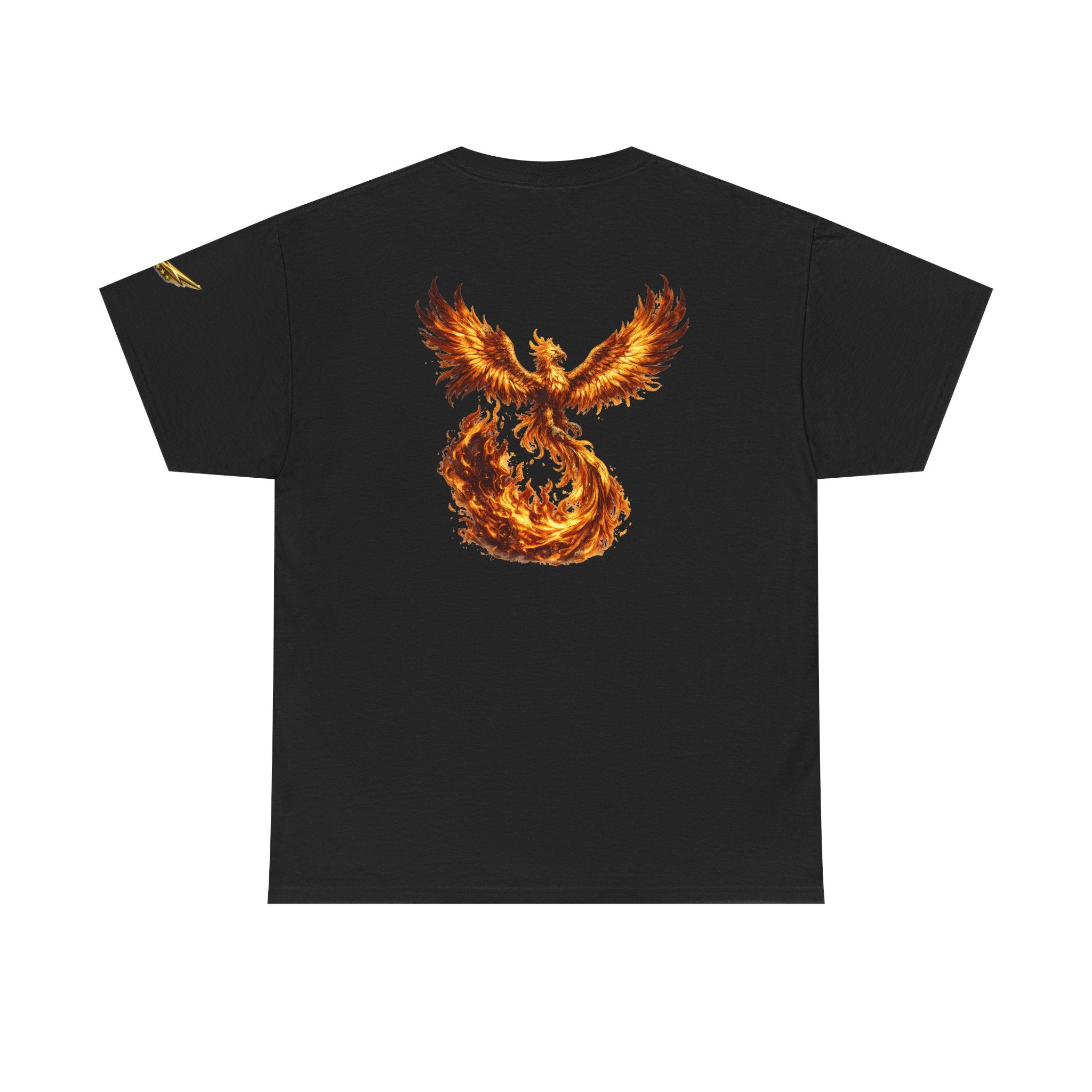 Phoenix Flame T-Shirt — Fiery Mythical Bird Graphic Tee