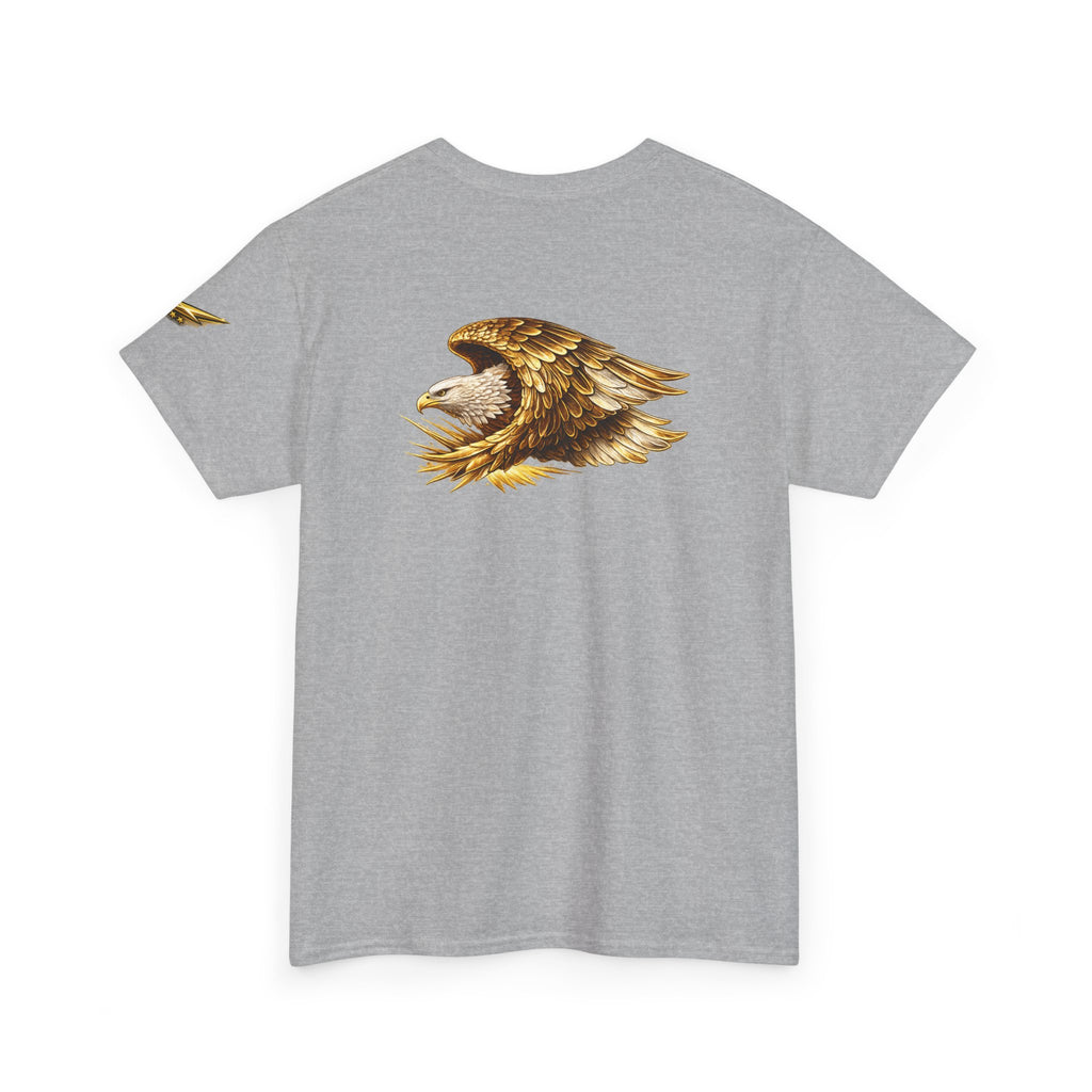 Eagle Illustration Tee — Vintage Golden Bald Eagle Graphic T-Shirt