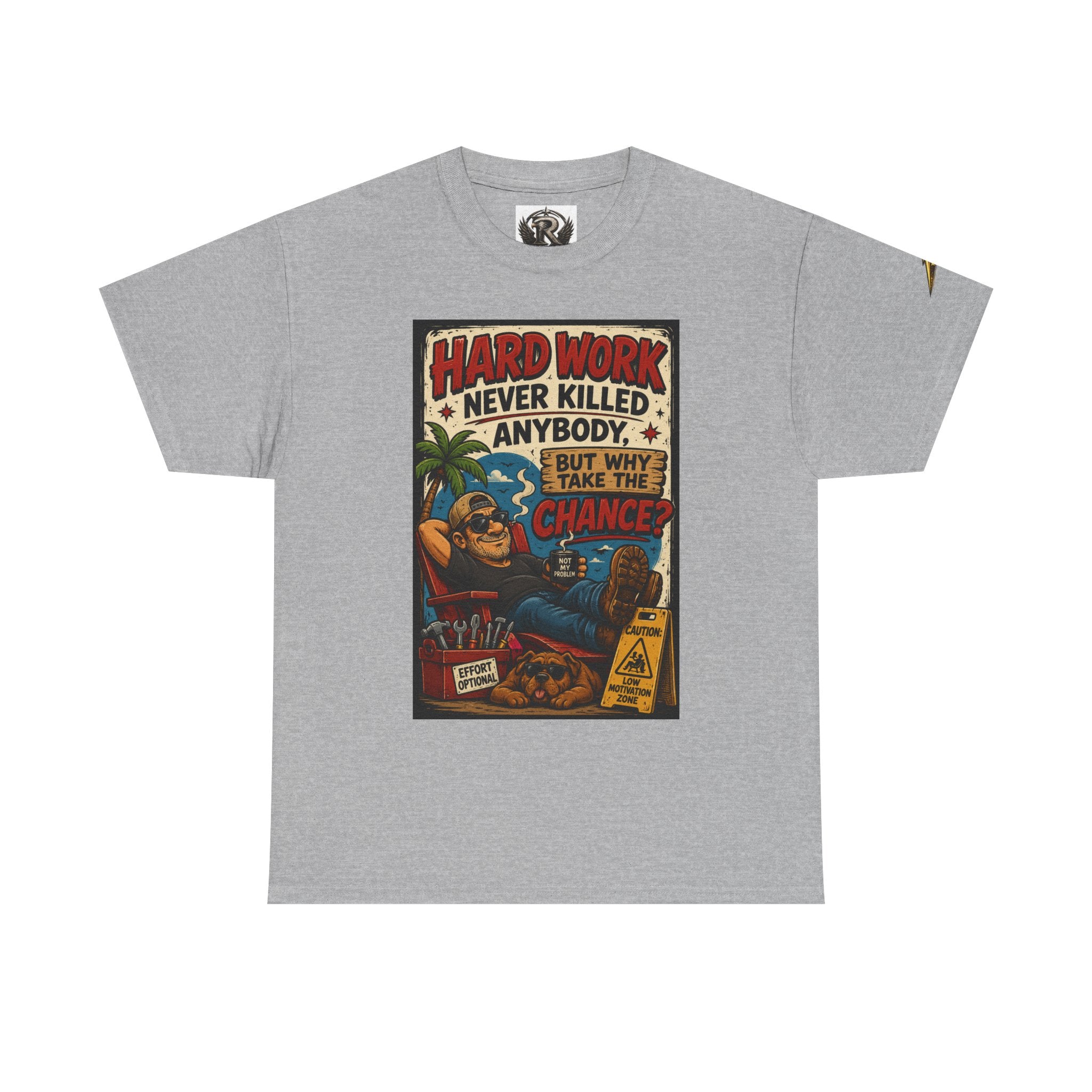 Hard Work Never Killed Tee — Vintage Retro Graphic T-Shirt