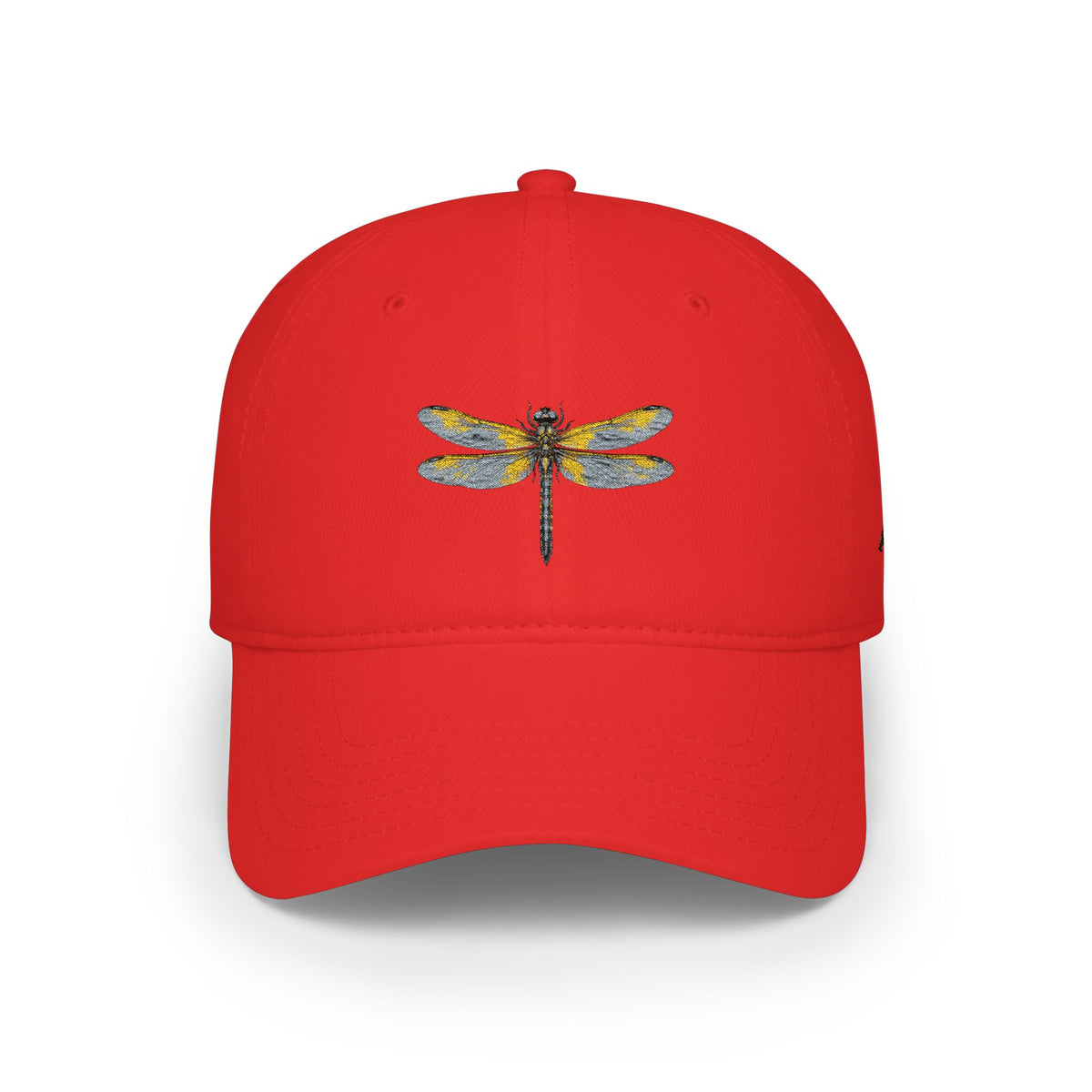 Dragonfly Embroidered Baseball Cap — Colorful Nature Hat