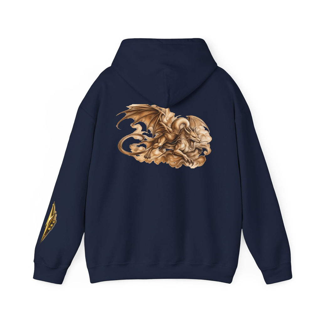 Hoodie — Golden Dragon Art Pullover