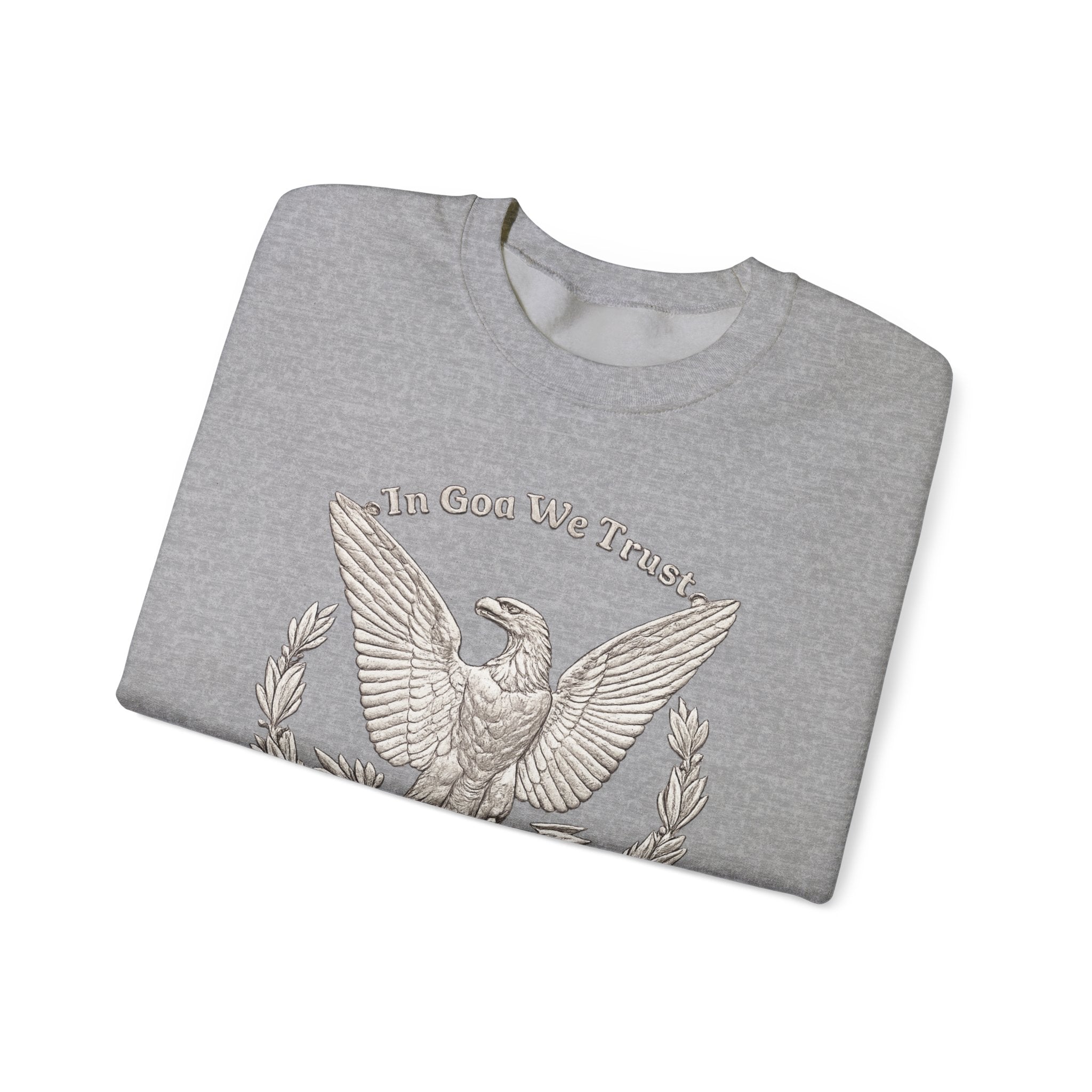 In God We Trust Eagle Crewneck Sweatshirt