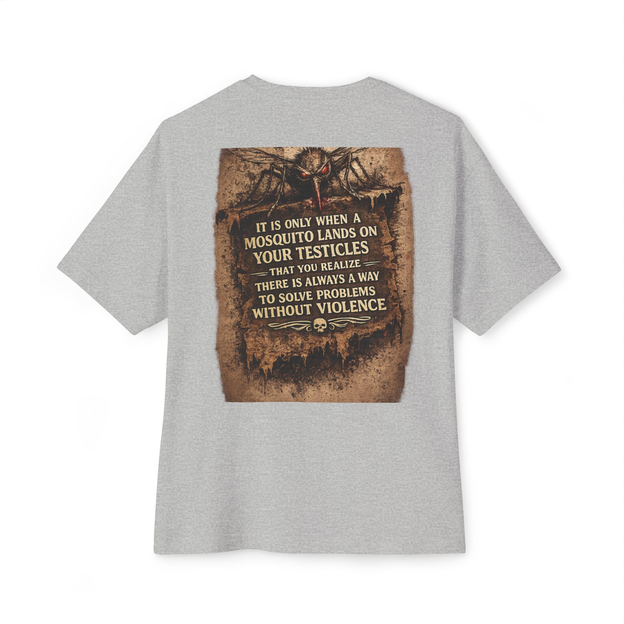 T‑Shirt — 'Relentless' Mosquito Quote Graphic Tee