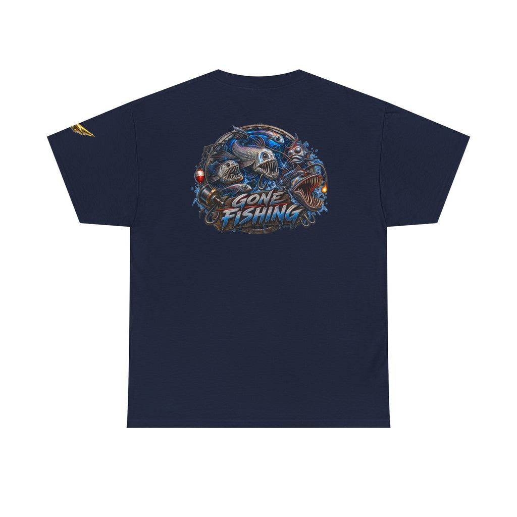 Fishing Tee — "Gone Fishing" Graphic T-Shirt