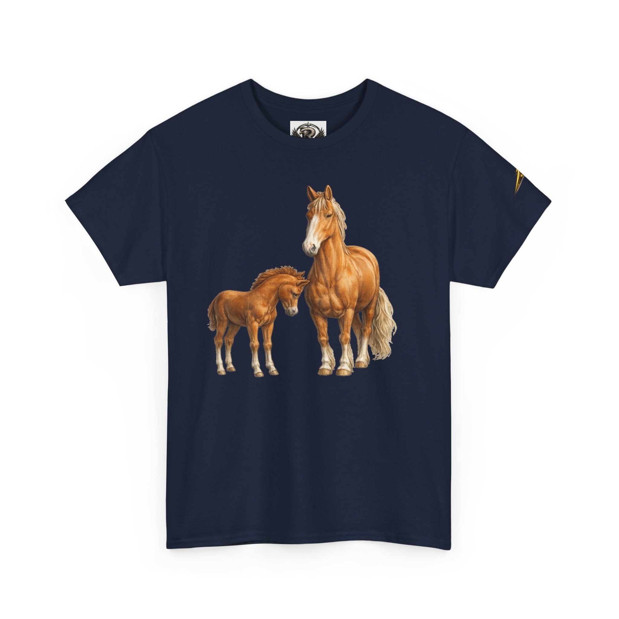 Horse & Foal Illustration T-Shirt