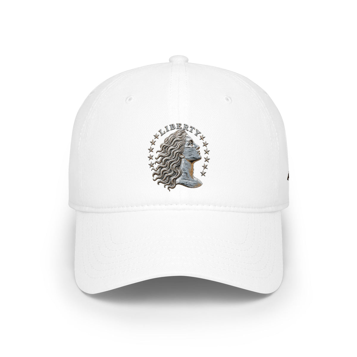 Liberty Coin Profile Cap — Low Profile Baseball Hat with Liberty Head Embroidery