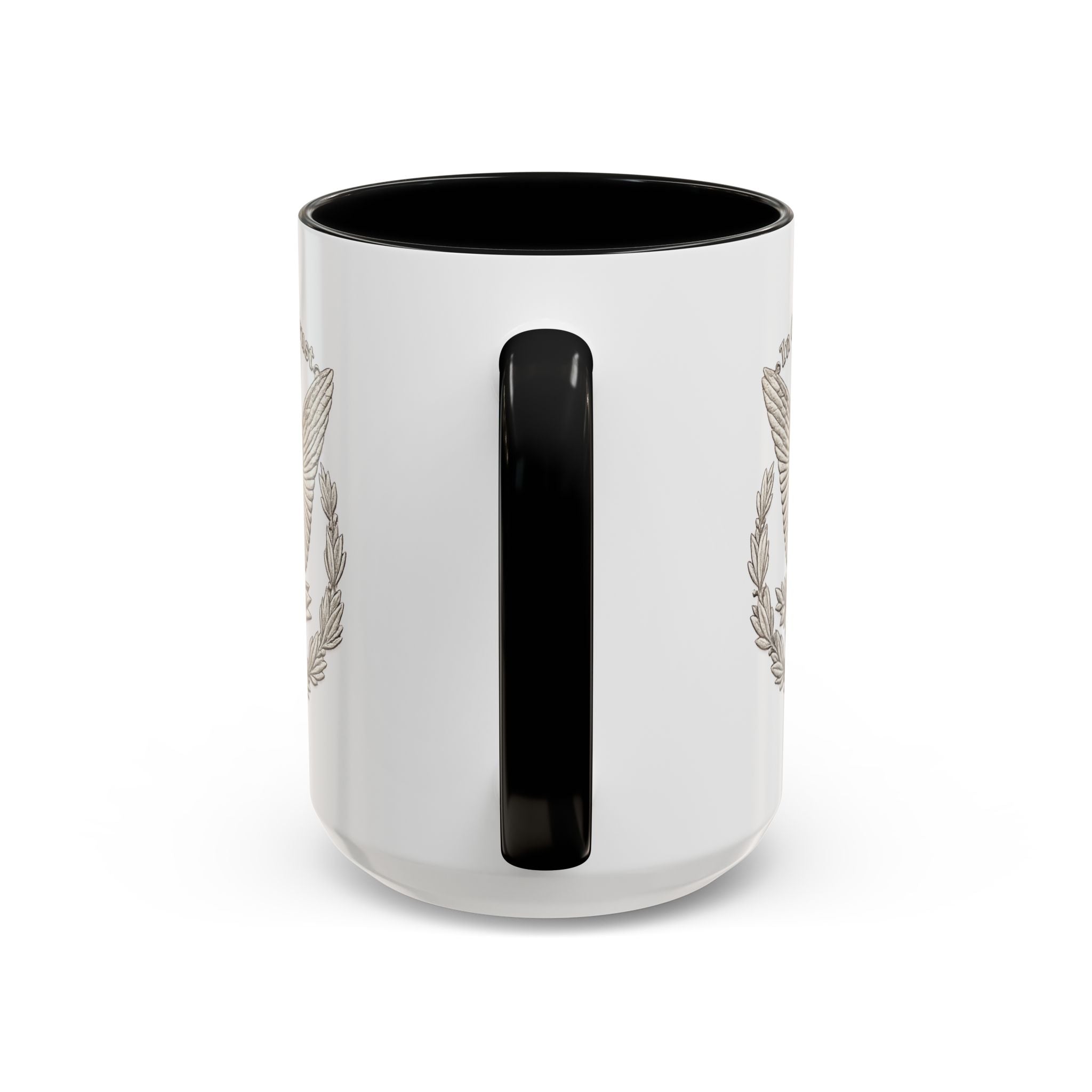 Eagle Emblem Coffee Mug — "In God We Trust" Accent Ceramic Mug (11/15oz)