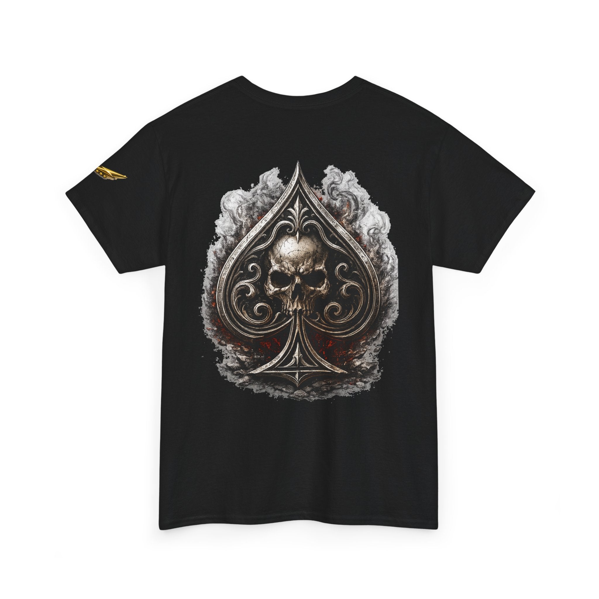 Skull Ace Tee — Gothic Spade Graphic T-Shirt
