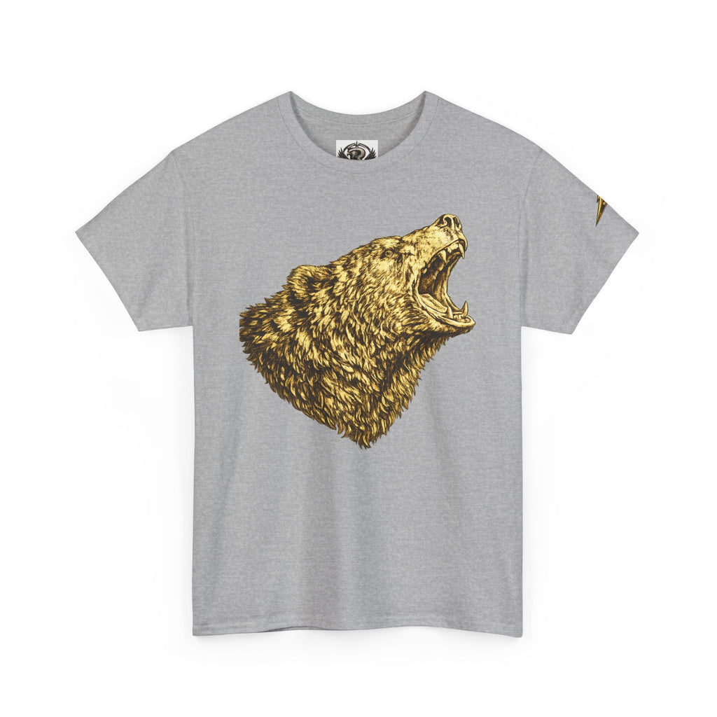 Roaring Bear Graphic Tee — Vintage Wilderness Animal T-Shirt