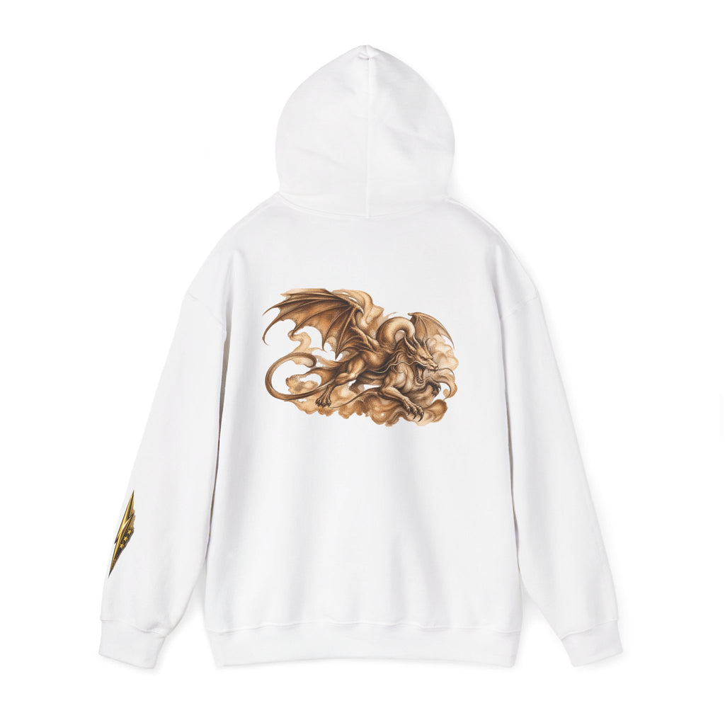 Hoodie — Golden Dragon Art Pullover