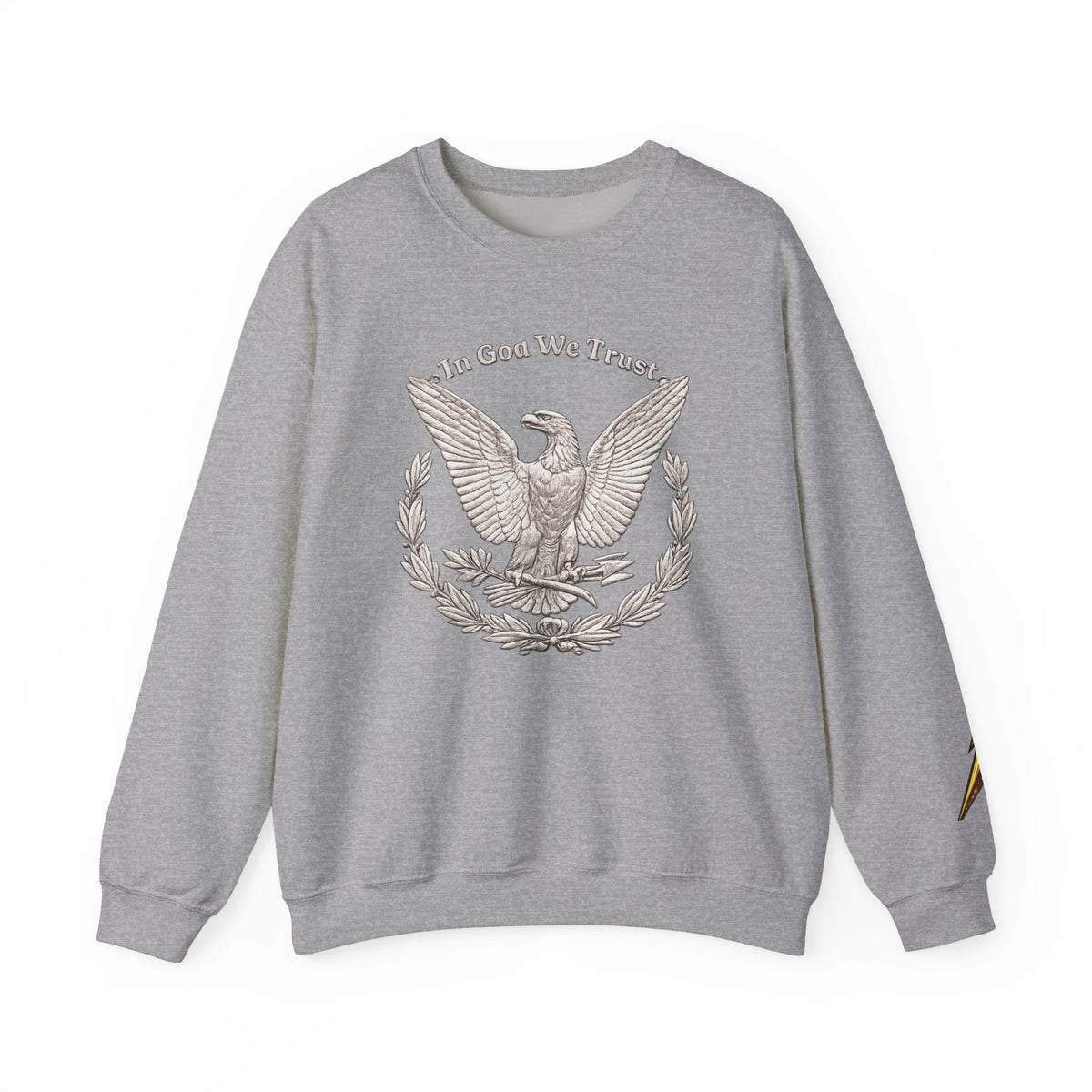 In God We Trust Eagle Crewneck Sweatshirt