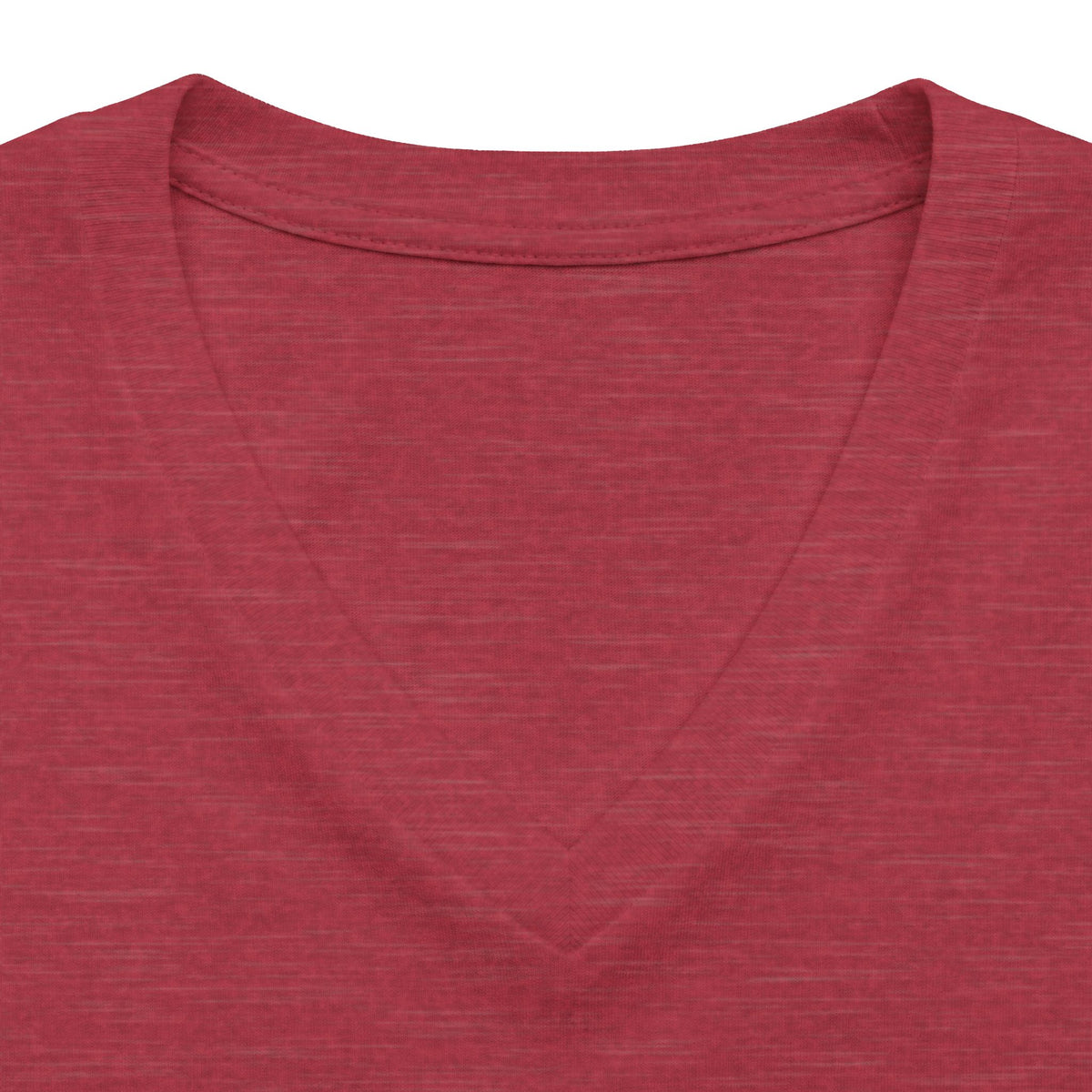 Women's V-Neck Tee — Flying Pig Angel Graphic
