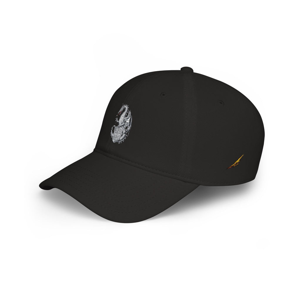 Dragon Embroidered Cap — Low Profile Baseball Hat