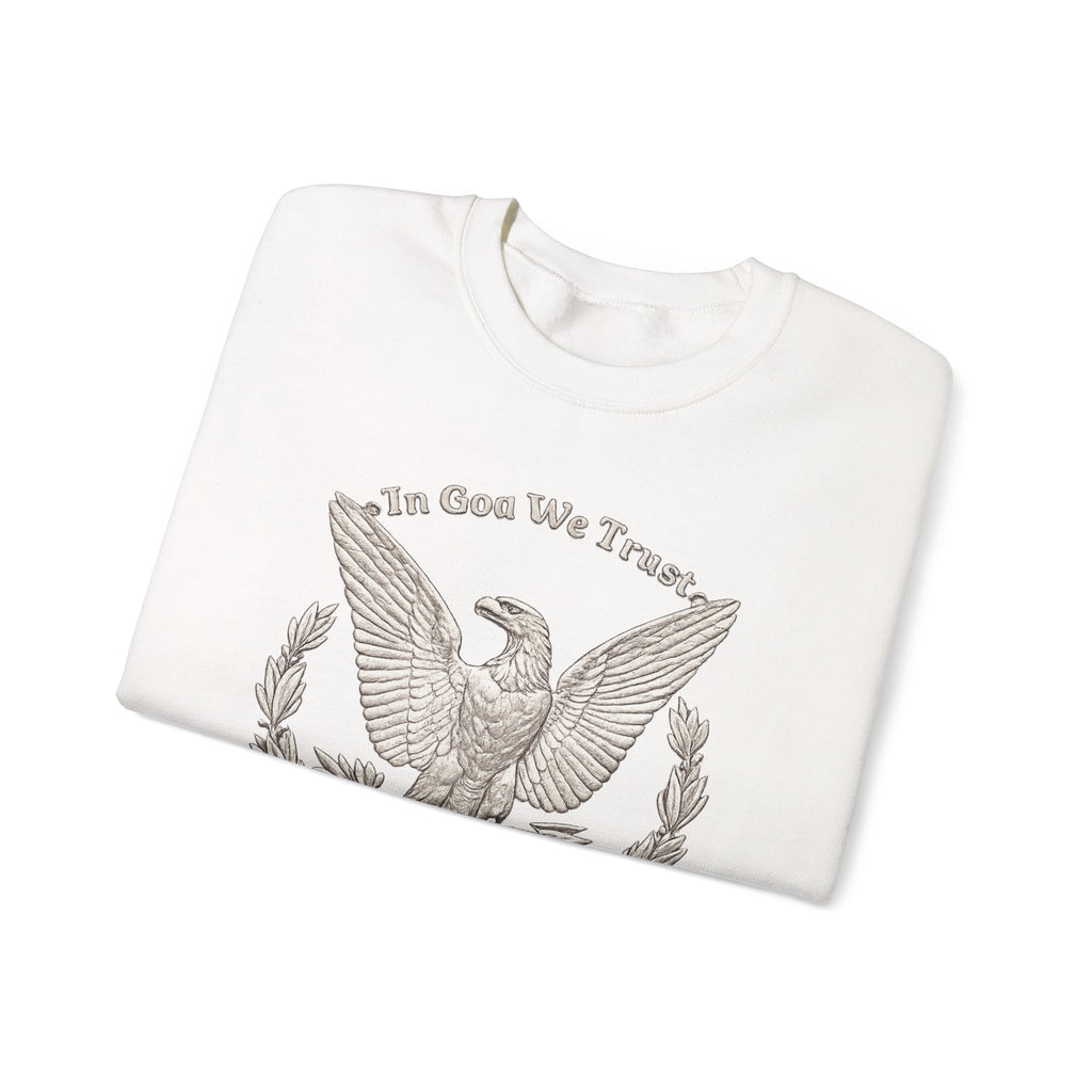 In God We Trust Eagle Crewneck Sweatshirt