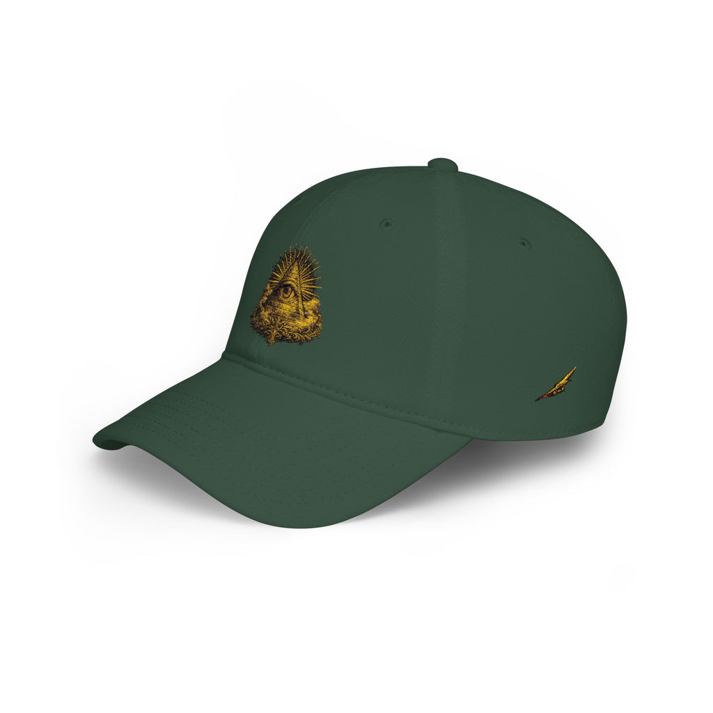 All-Seeing Eye Embroidered Cap — Low Profile Baseball Hat