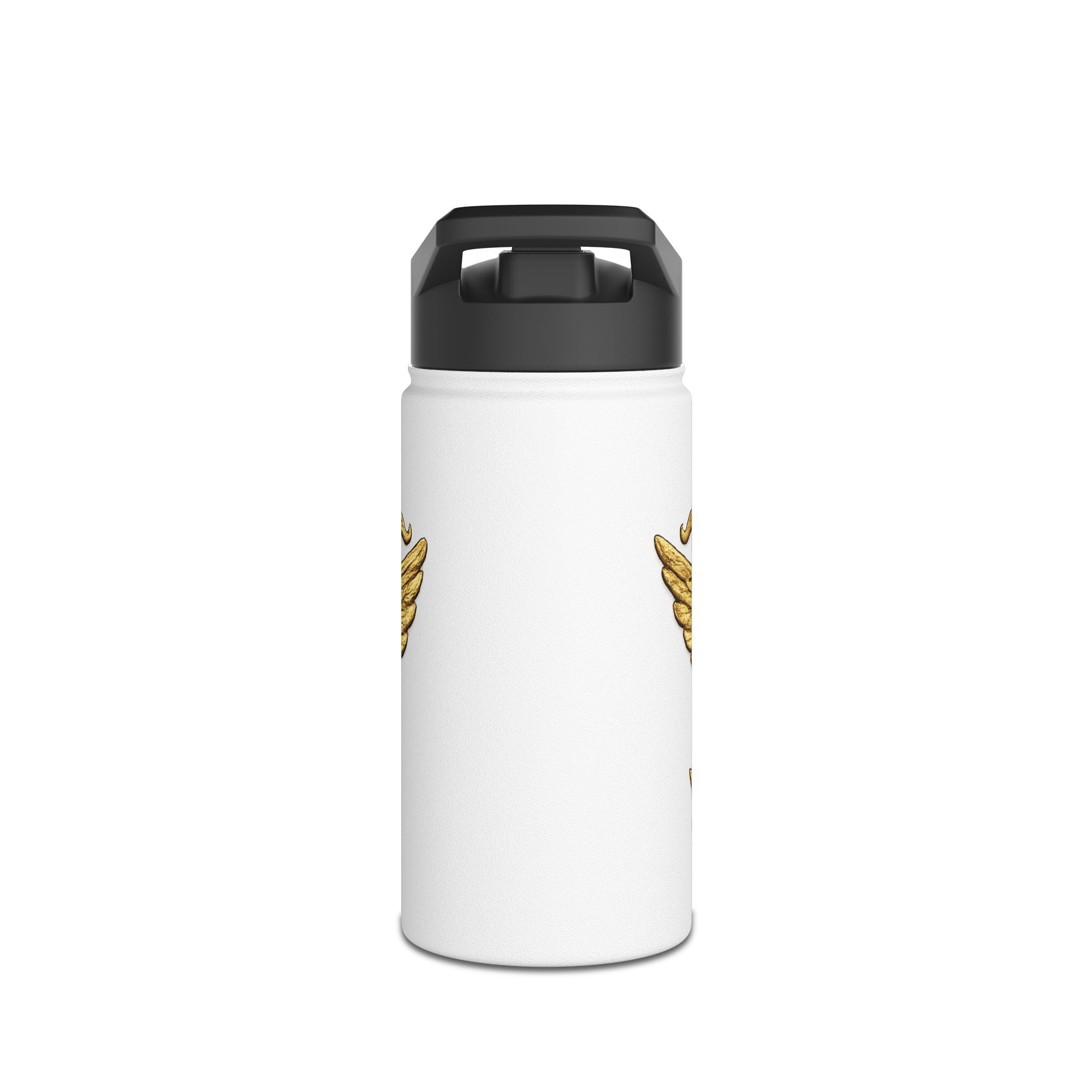 Patriotic Eagle Stainless Steel Water Bottle — "In God We Trust" Design