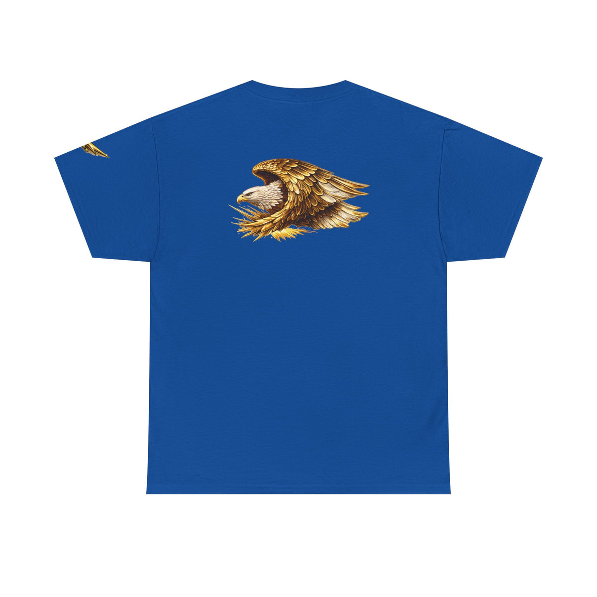 Eagle Illustration Tee — Vintage Golden Bald Eagle Graphic T-Shirt