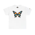 Butterfly Graphic Tee — Vibrant Monarch-Inspired Chest Print