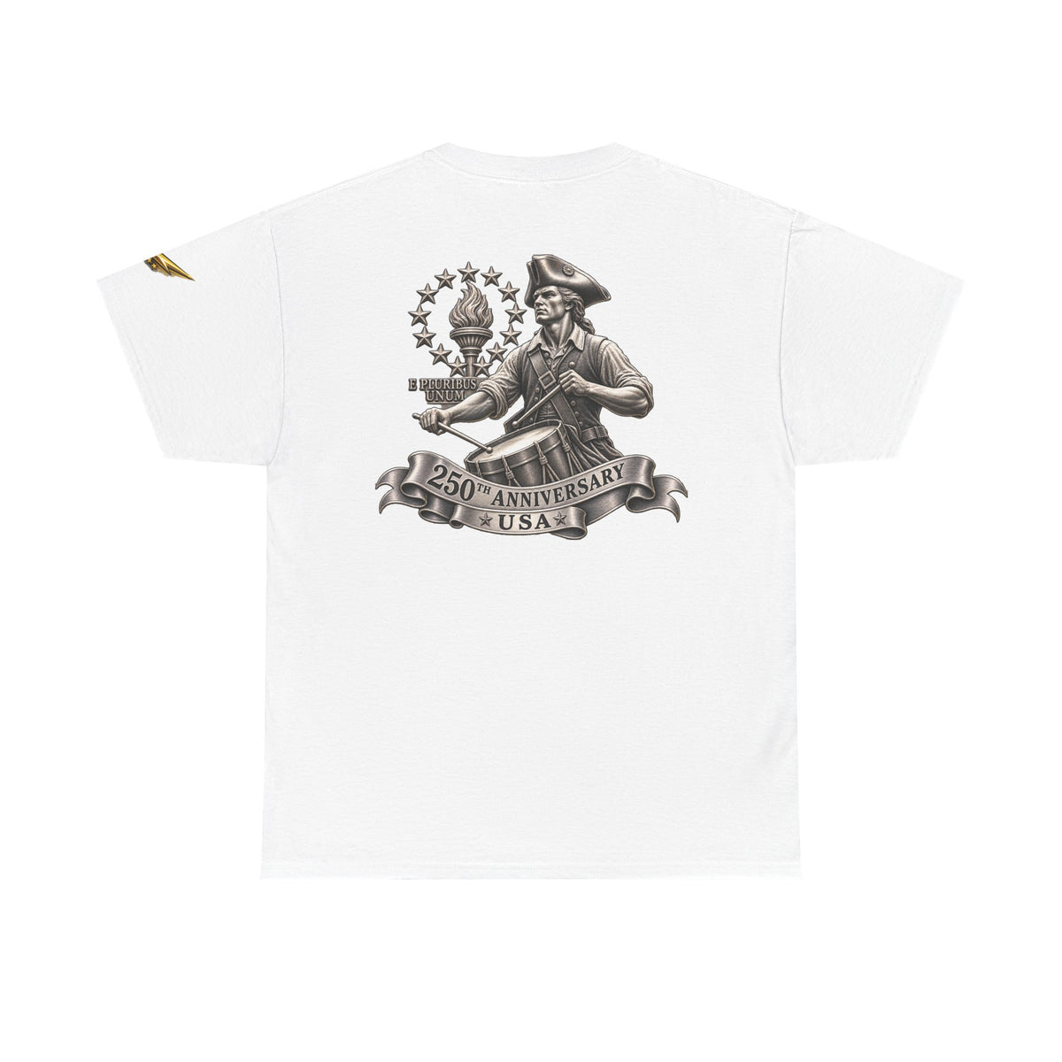 Patriotic 250th Anniversary Tee — Colonial Patriot USA Graphic T-Shirt
