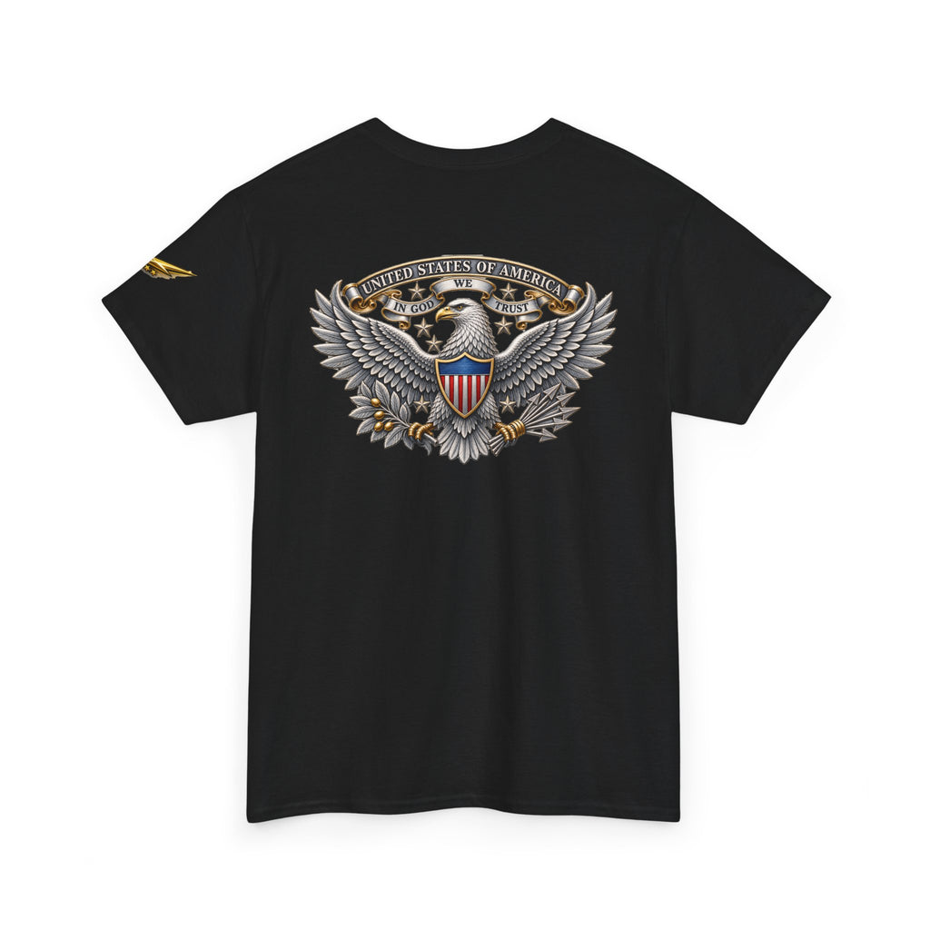 Patriotic Eagle Tee — American Shield Graphic T-Shirt