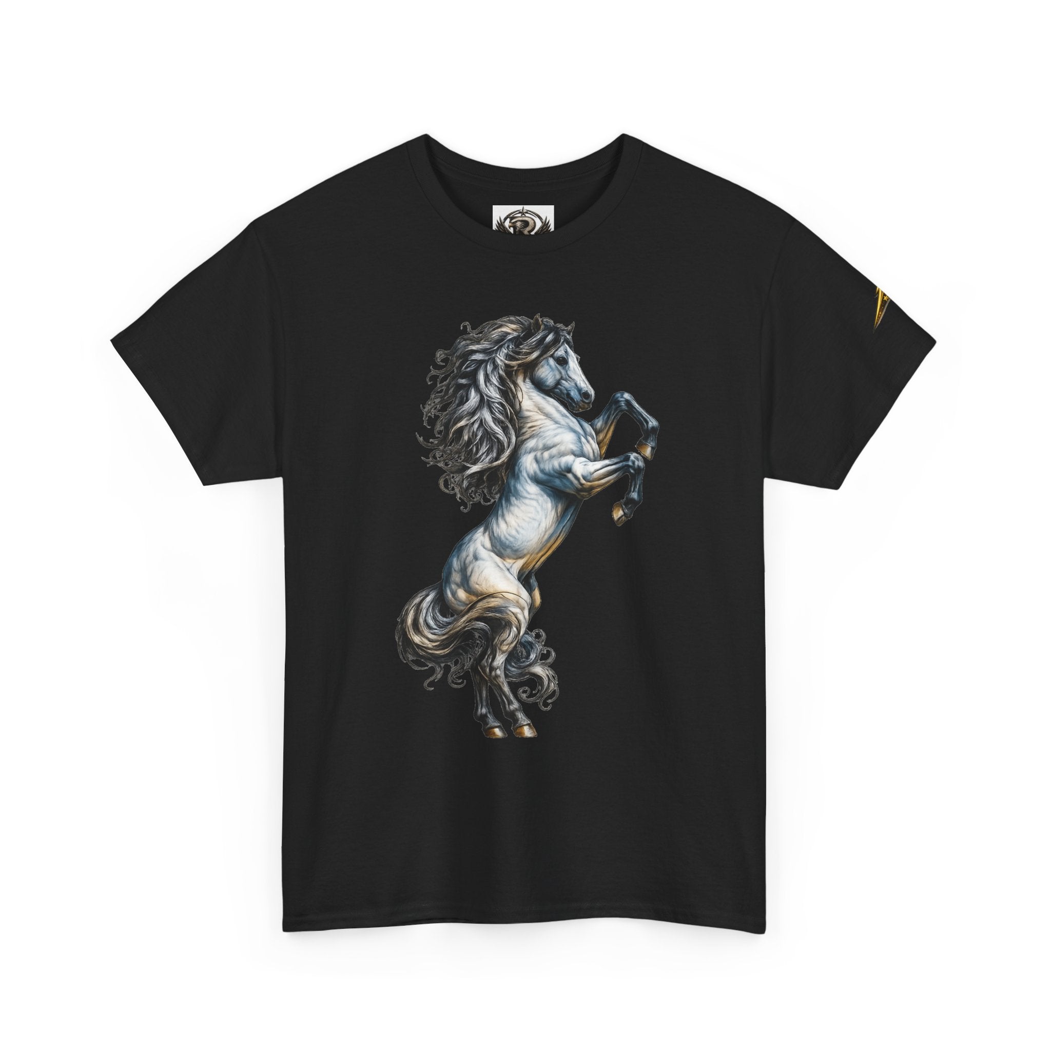 Rearing Stallion Graphic Tee — Majestic Horse T-Shirt