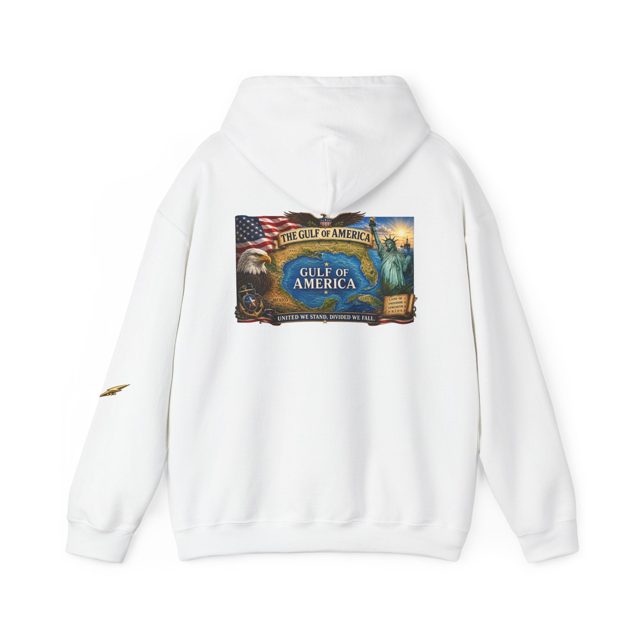 Patriotic Eagle Hoodie – FAFO Flag Design Pullover