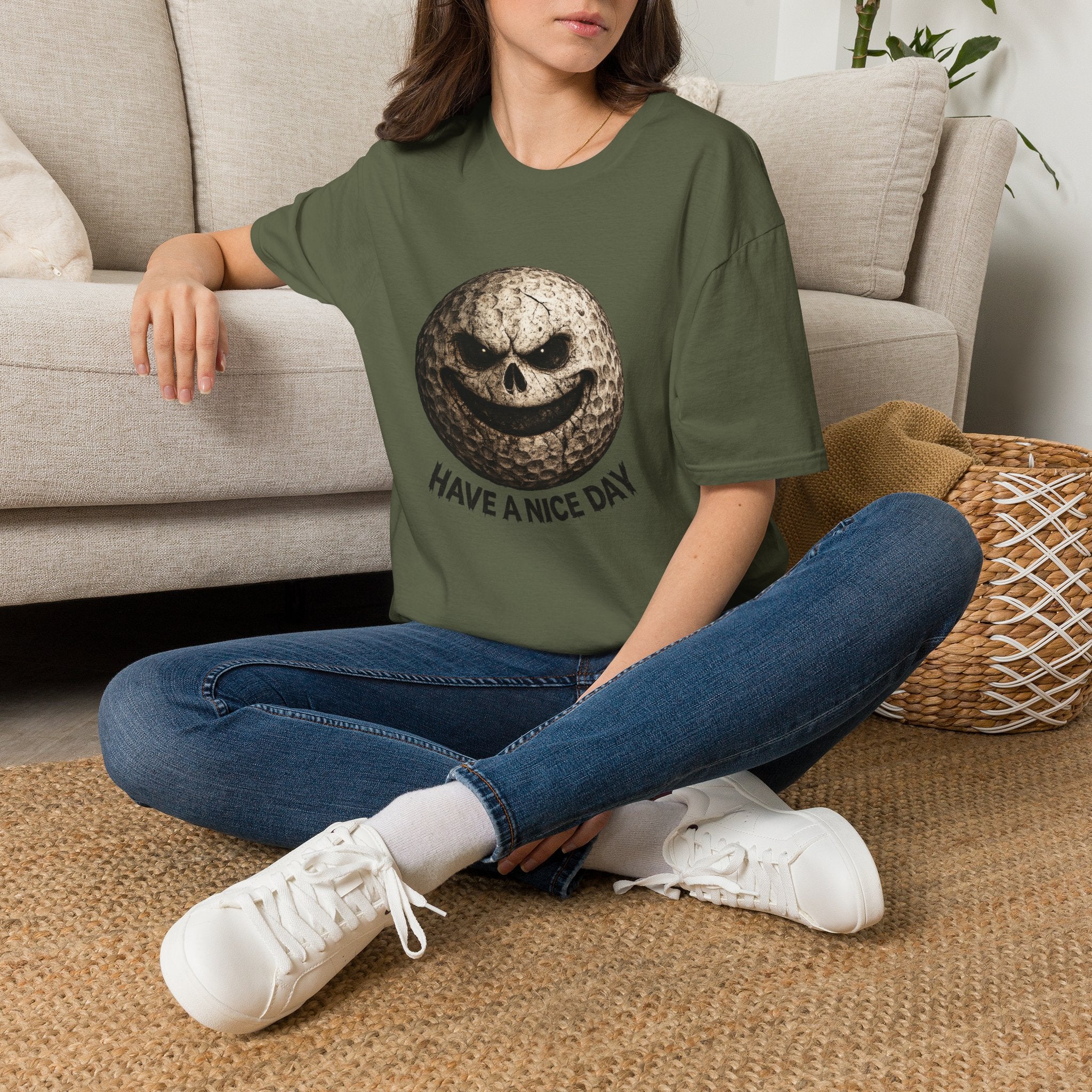Skull Moon "Have A Nice Day" T-Shirt