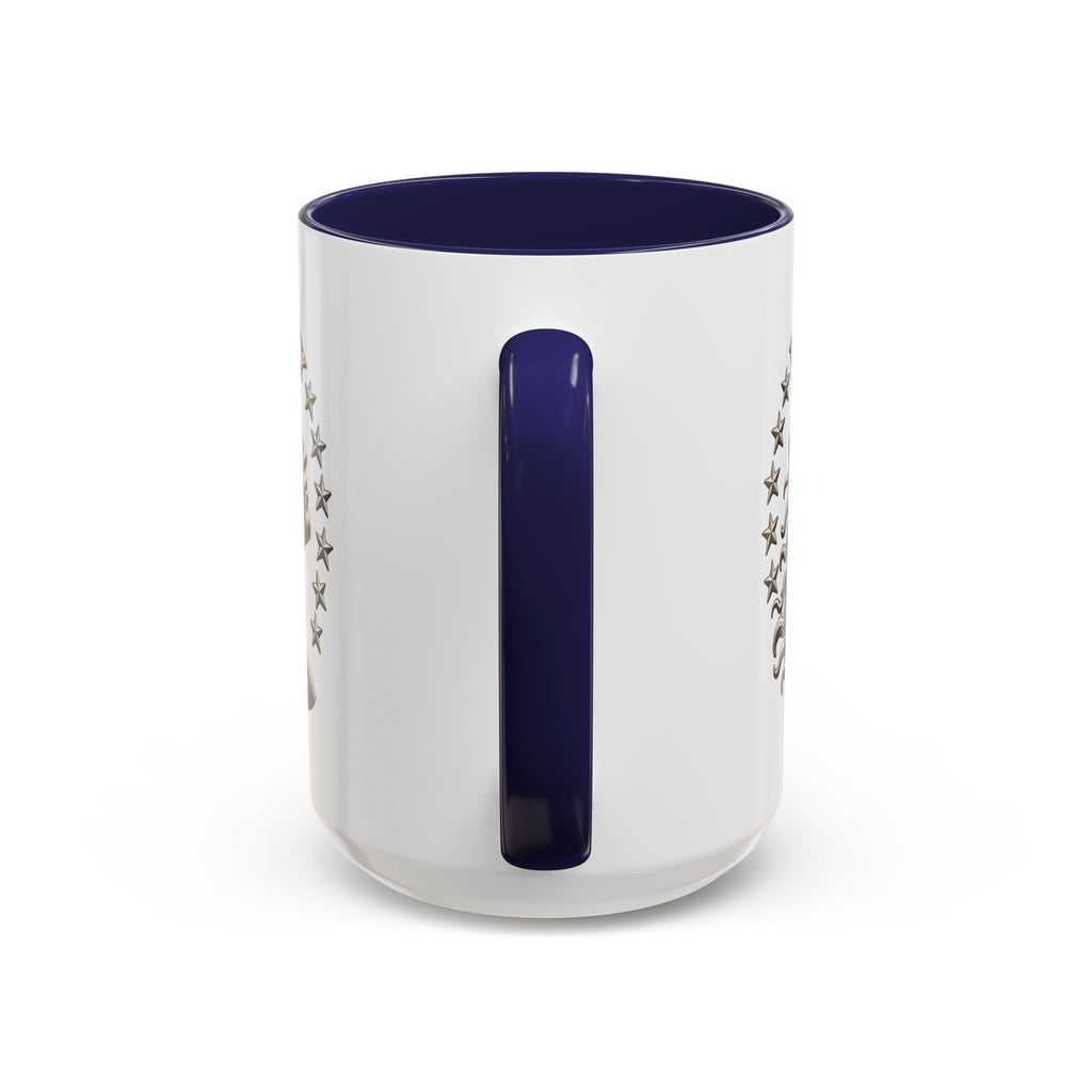 Liberty Coin Accent Coffee Mug — Vintage Lady Head Design (11/15 oz)