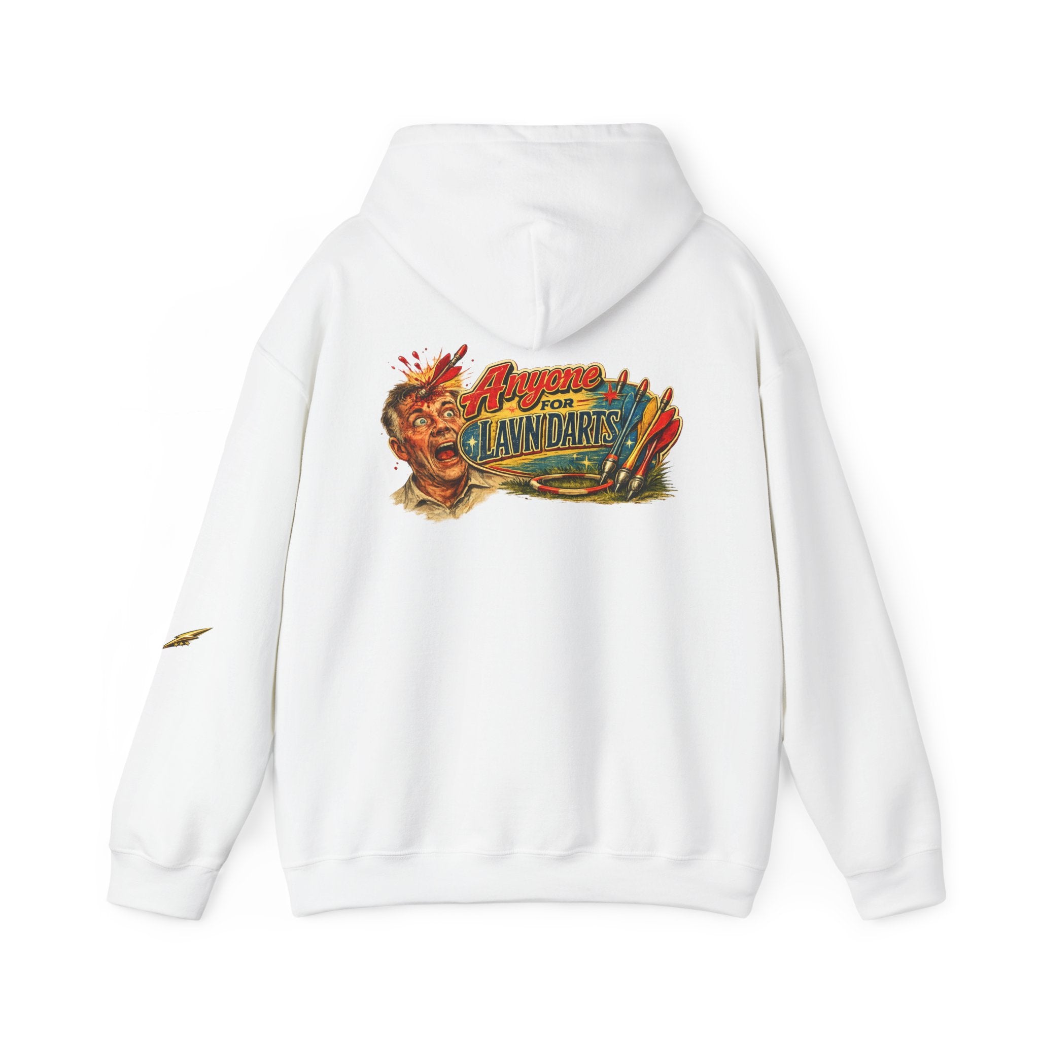 Hoodie - Awesome Lawn Darts Vintage Graphic Hoodie