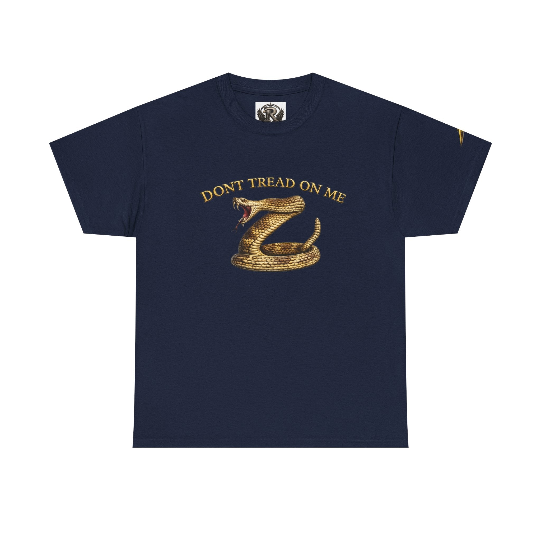 Don't Tread On Me Tee — Vintage Coiled Rattlesnake Graphic T-Shirt