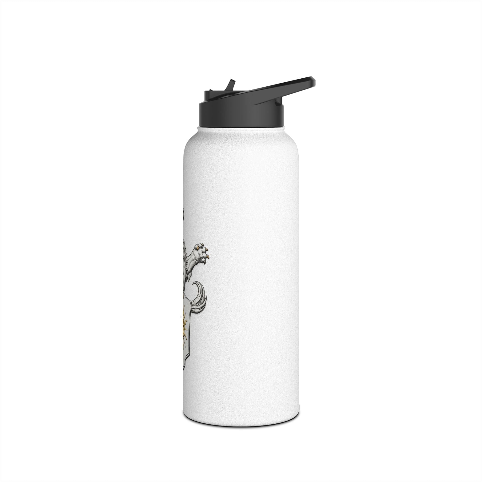 Regal Lion Crest Stainless Steel Water Bottle